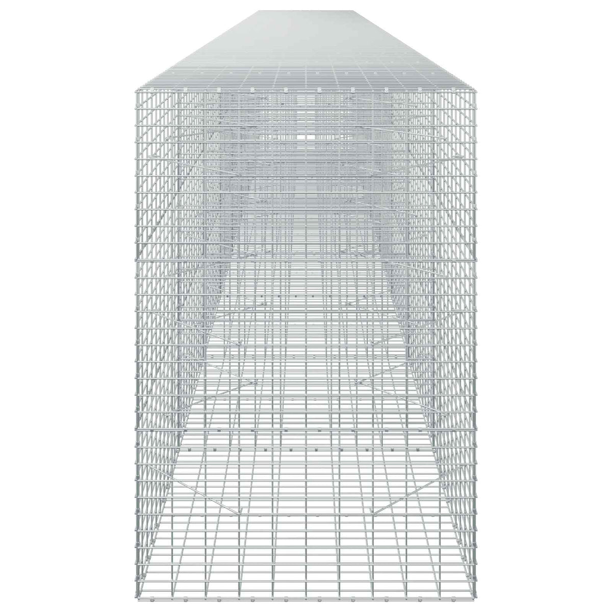 Gabionas su 3,5 mm viela ir 5x10 cm tinkleliu 800x100x150 cm