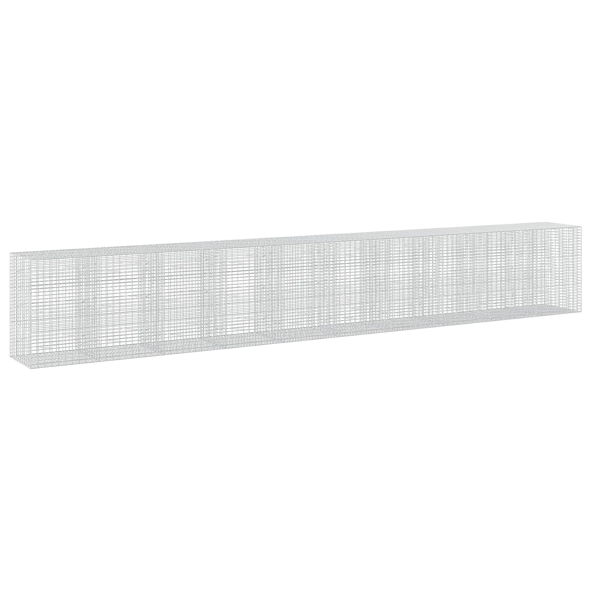 Gabionas su 3,5 mm viela ir 5x10 cm tinkleliu 1000x100x150 cm