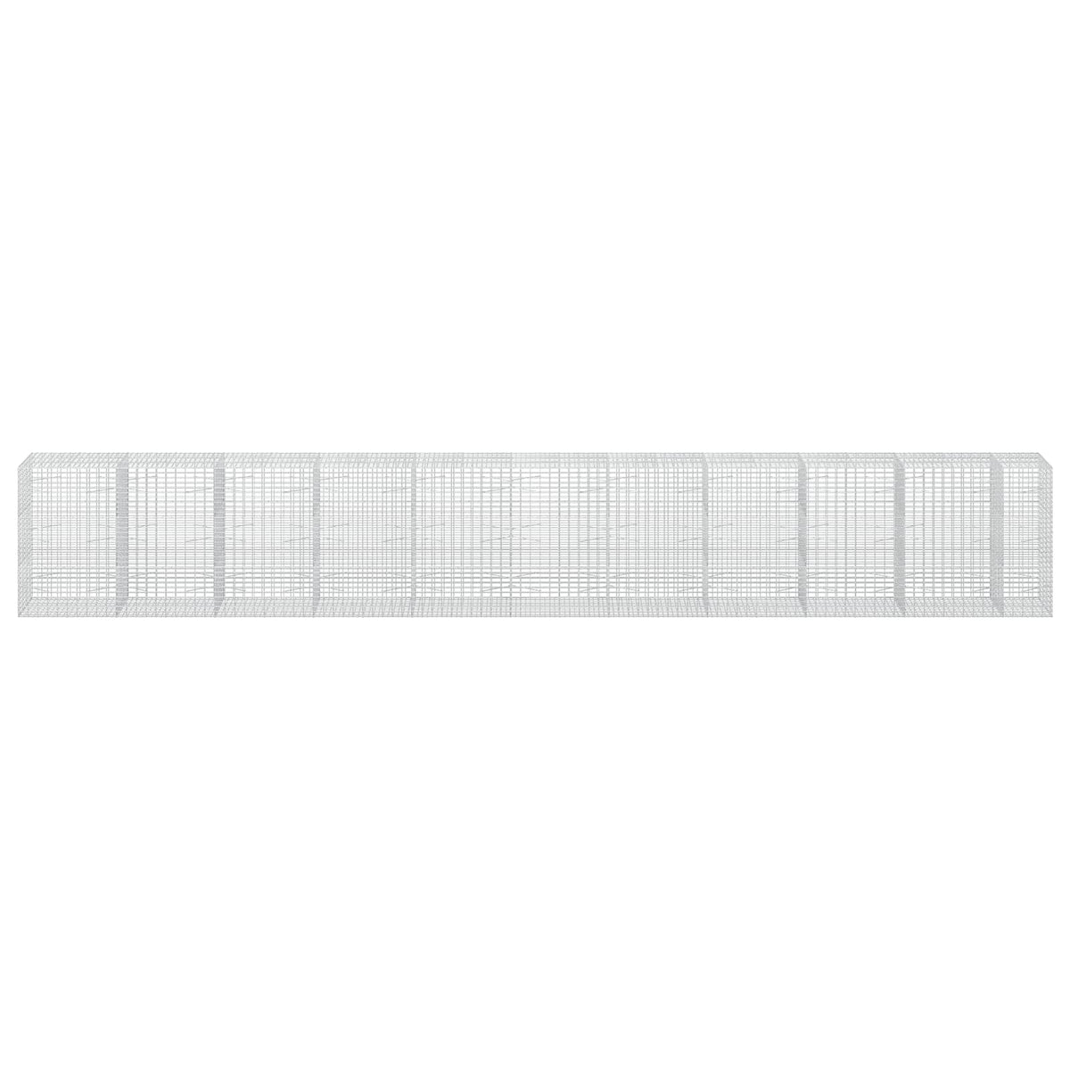 Gabionas su 3,5 mm viela ir 5x10 cm tinkleliu 1050x100x150 cm