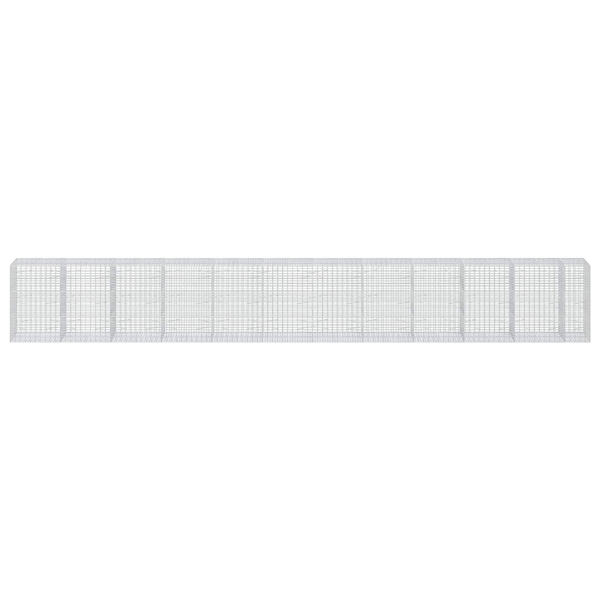 Gabionas su 3,5 mm viela ir 5x10 cm tinkleliu 1150x100x150 cm