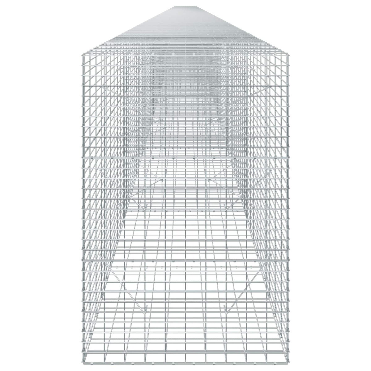 Gabionas su 3,5 mm viela ir 5x10 cm tinkleliu 1150x100x150 cm