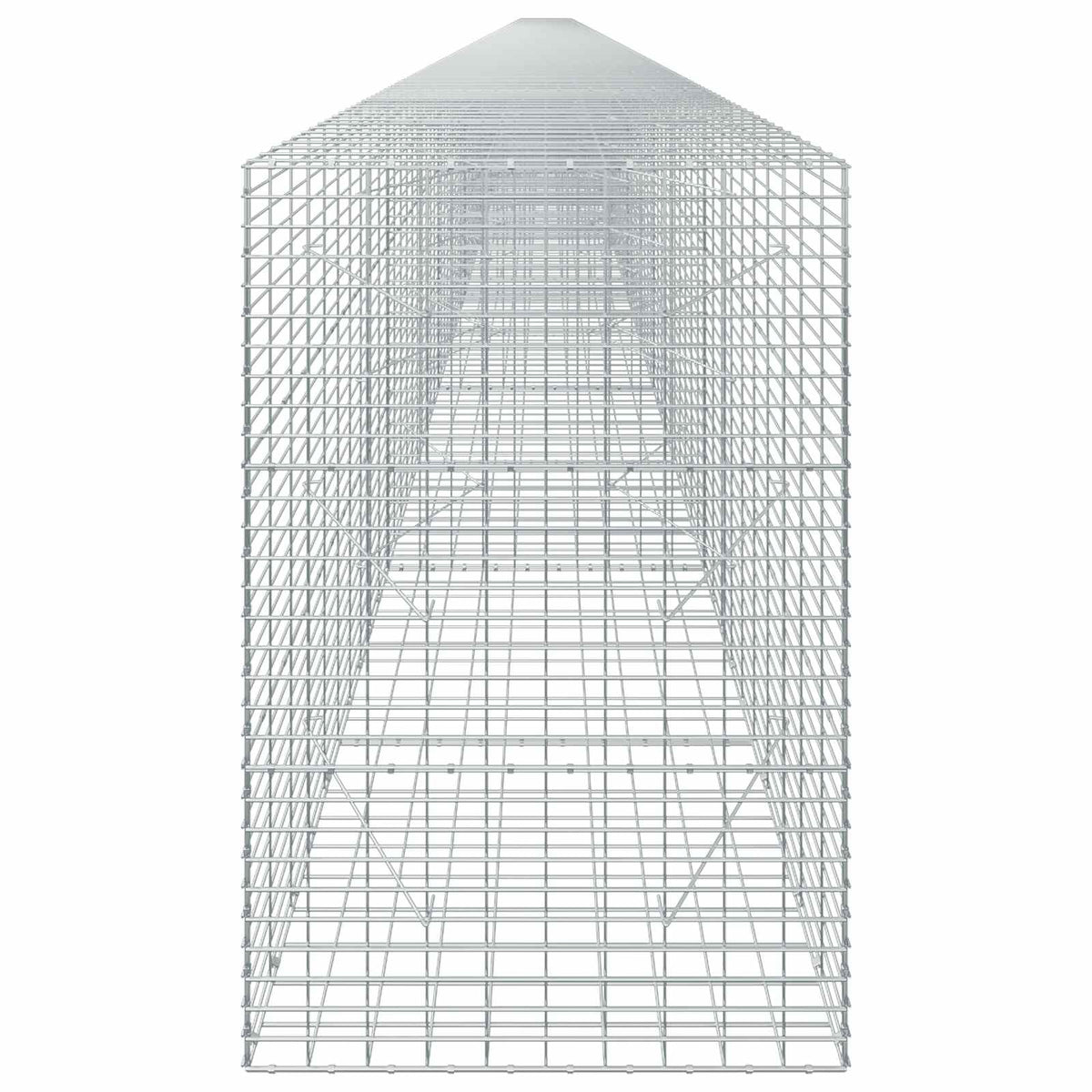 Gabionas su 3,5 mm viela ir 5x10 cm tinkleliu 1200x100x150 cm
