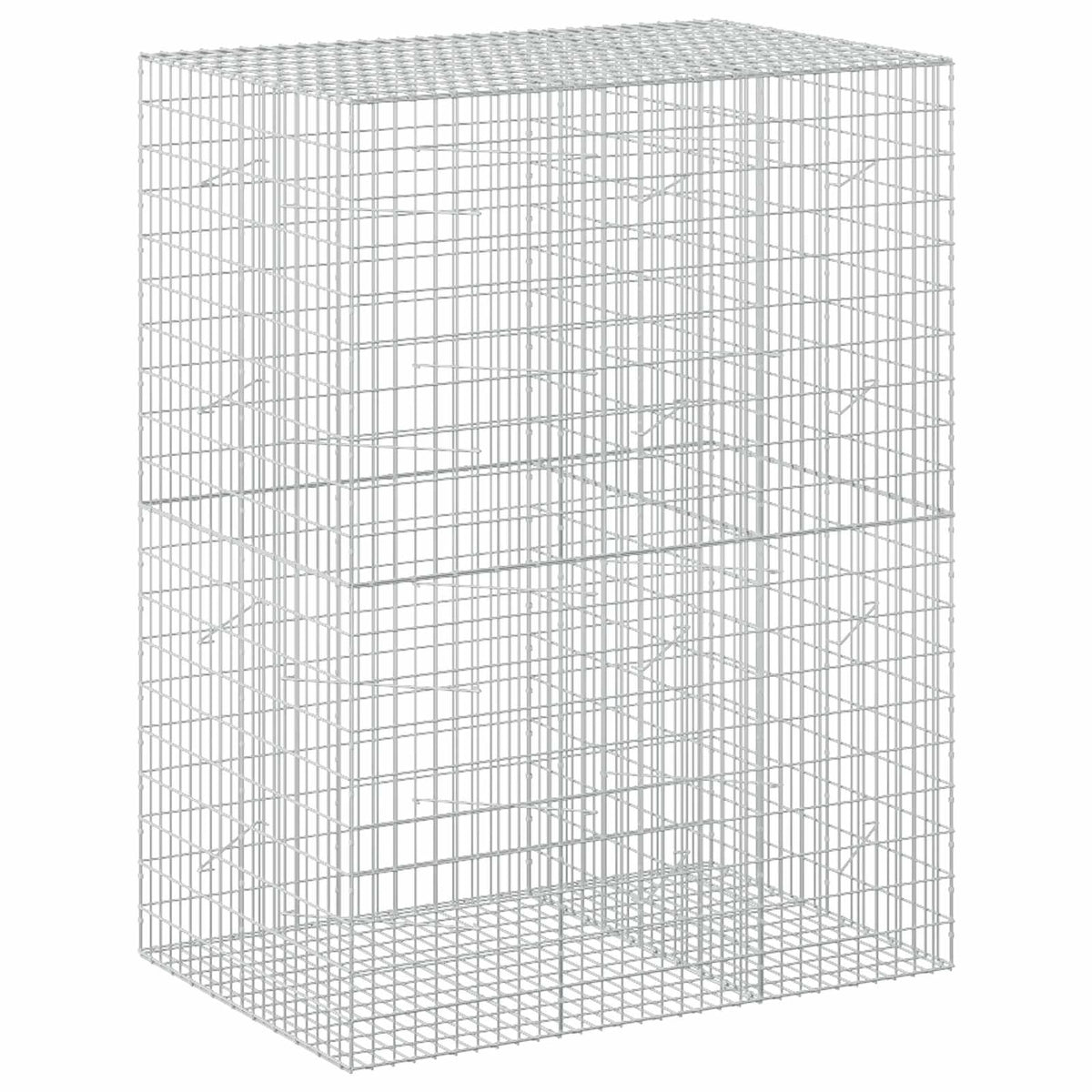 Gabionas su 3,5 mm viela ir 5x10 cm tinkleliu 150x100x200 cm