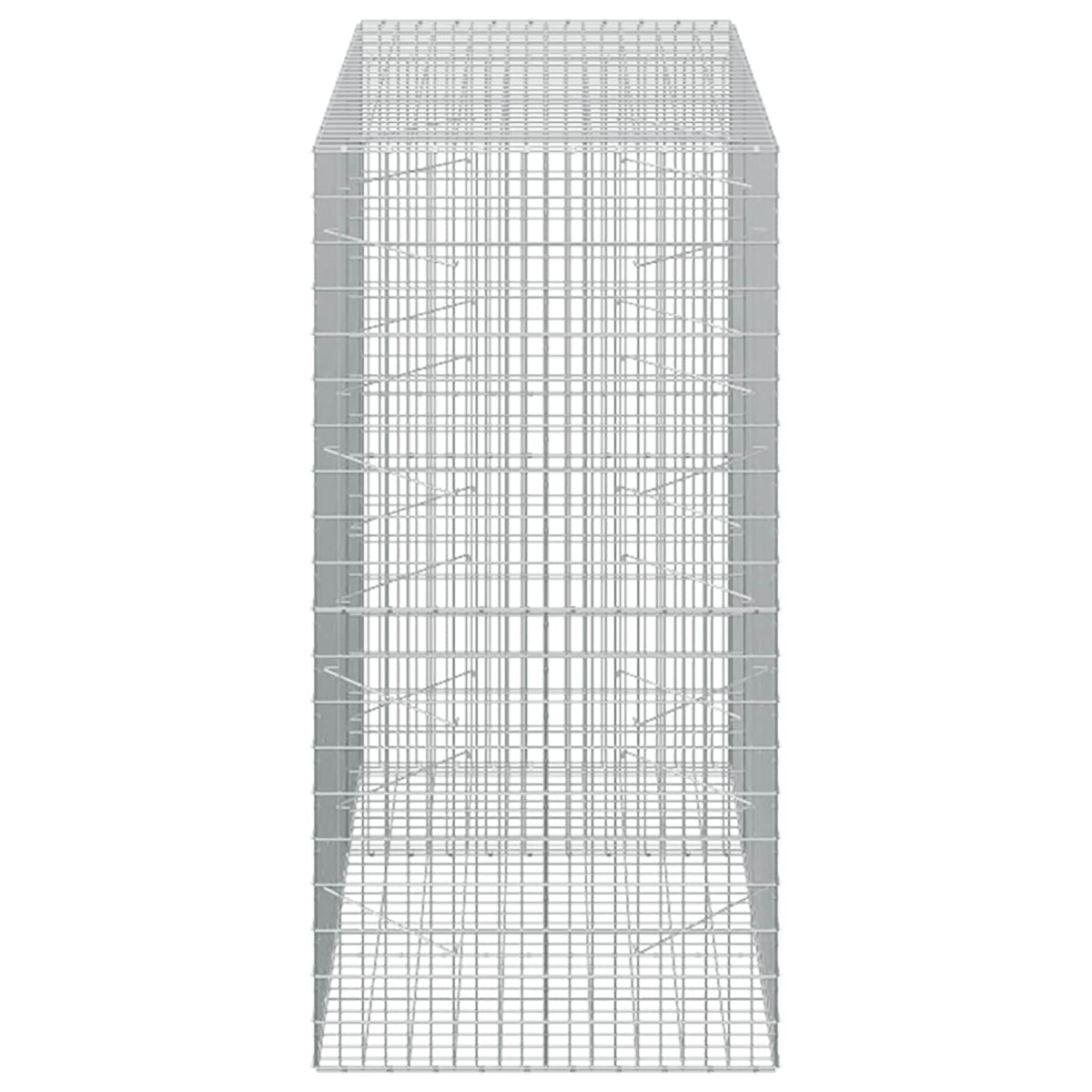 Gabionas su 3,5 mm viela ir 5x10 cm tinkleliu 150x100x200 cm