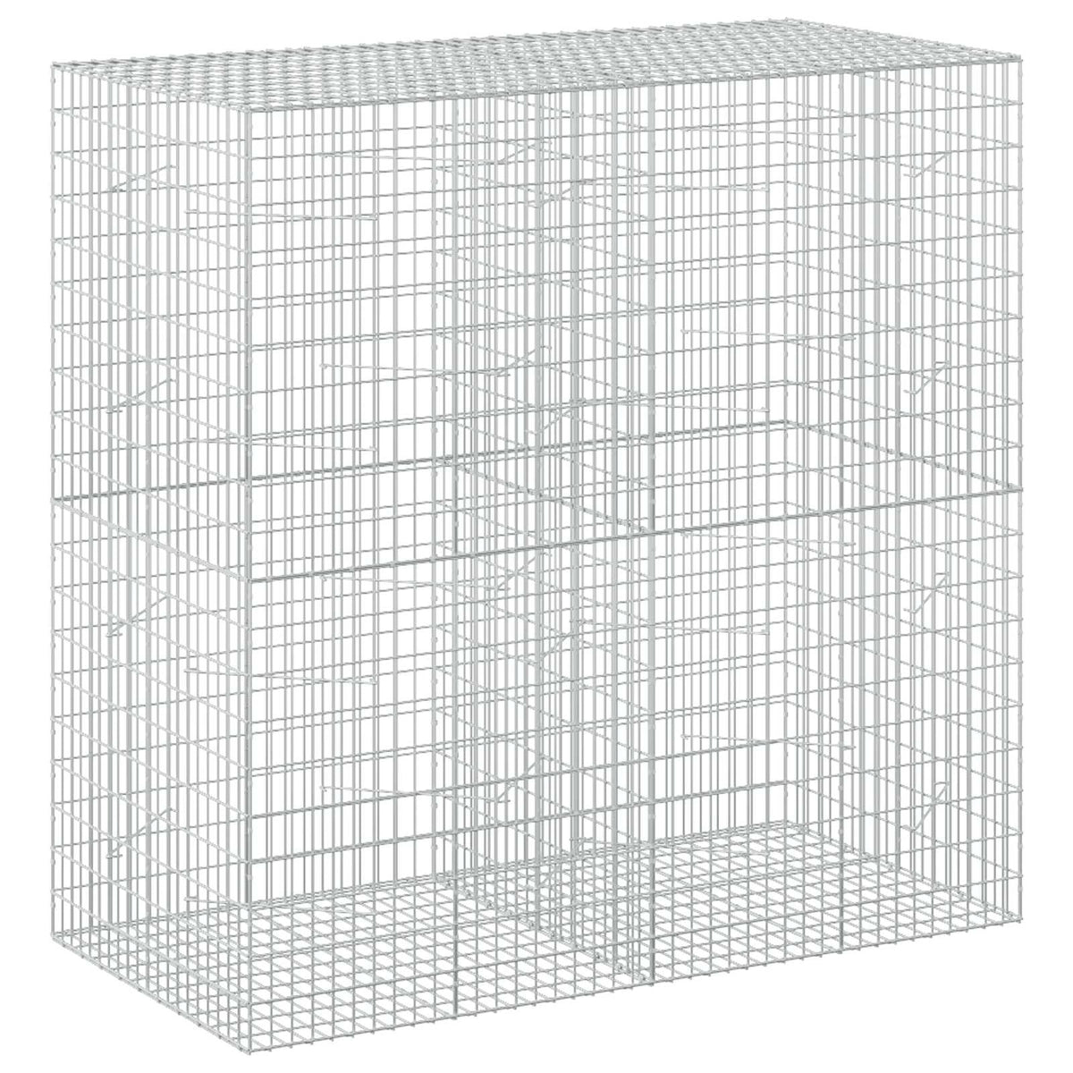 Gabionas su 3,5 mm viela ir 5x10 cm tinkleliu 200x100x200 cm