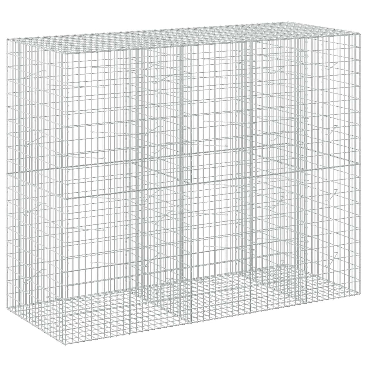 Gabionas su 3,5 mm viela ir 5x10 cm tinkleliu 250x100x200 cm