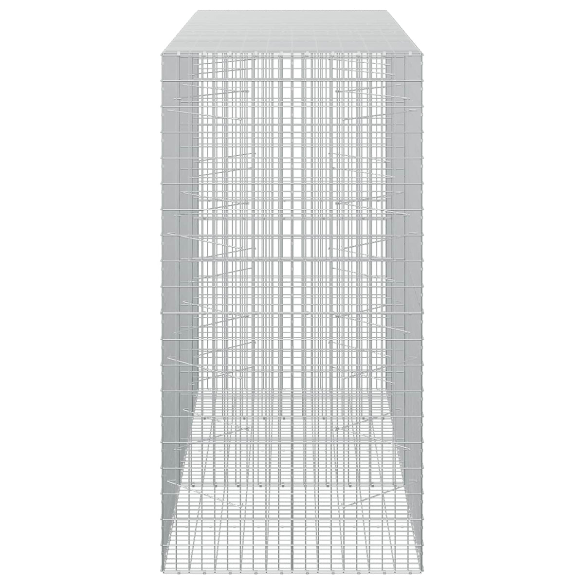 Gabionas su 3,5 mm viela ir 5x10 cm tinkleliu 250x100x200 cm