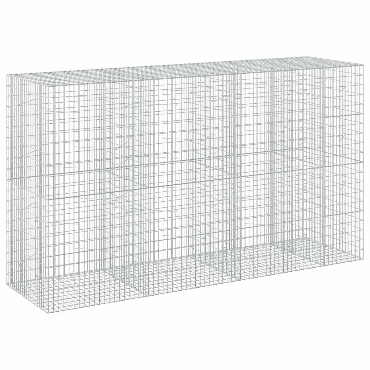 Gabionas su 3,5 mm viela ir 5x10 cm tinkleliu 350x100x200 cm