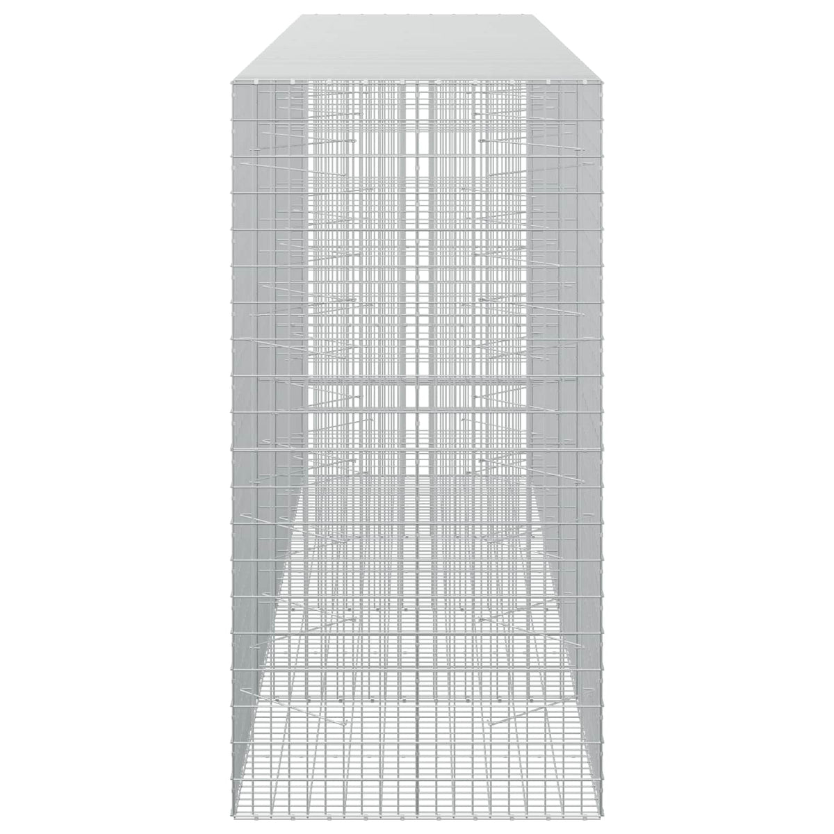Gabionas su 3,5 mm viela ir 5x10 cm tinkleliu 400x100x200 cm
