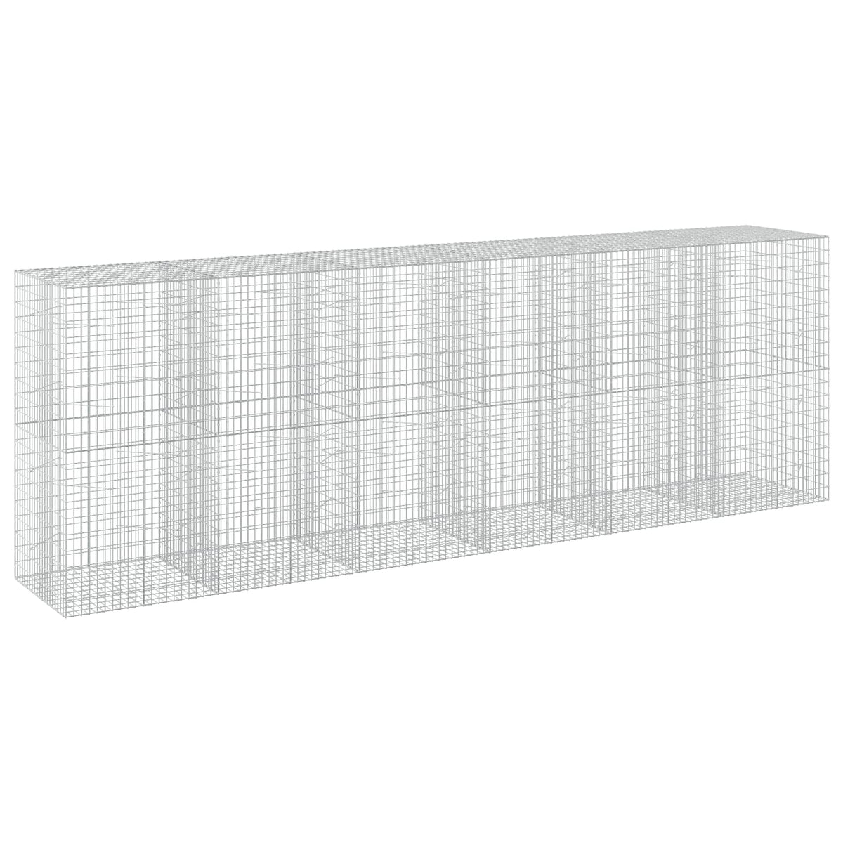 Gabionas su 3,5 mm viela ir 5x10 cm tinkleliu 600x100x200 cm