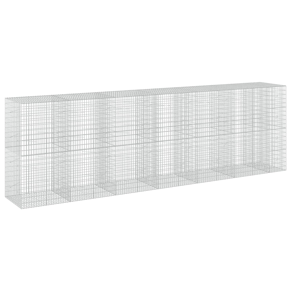 Gabionas su 3,5 mm viela ir 5x10 cm tinkleliu 650x100x200 cm