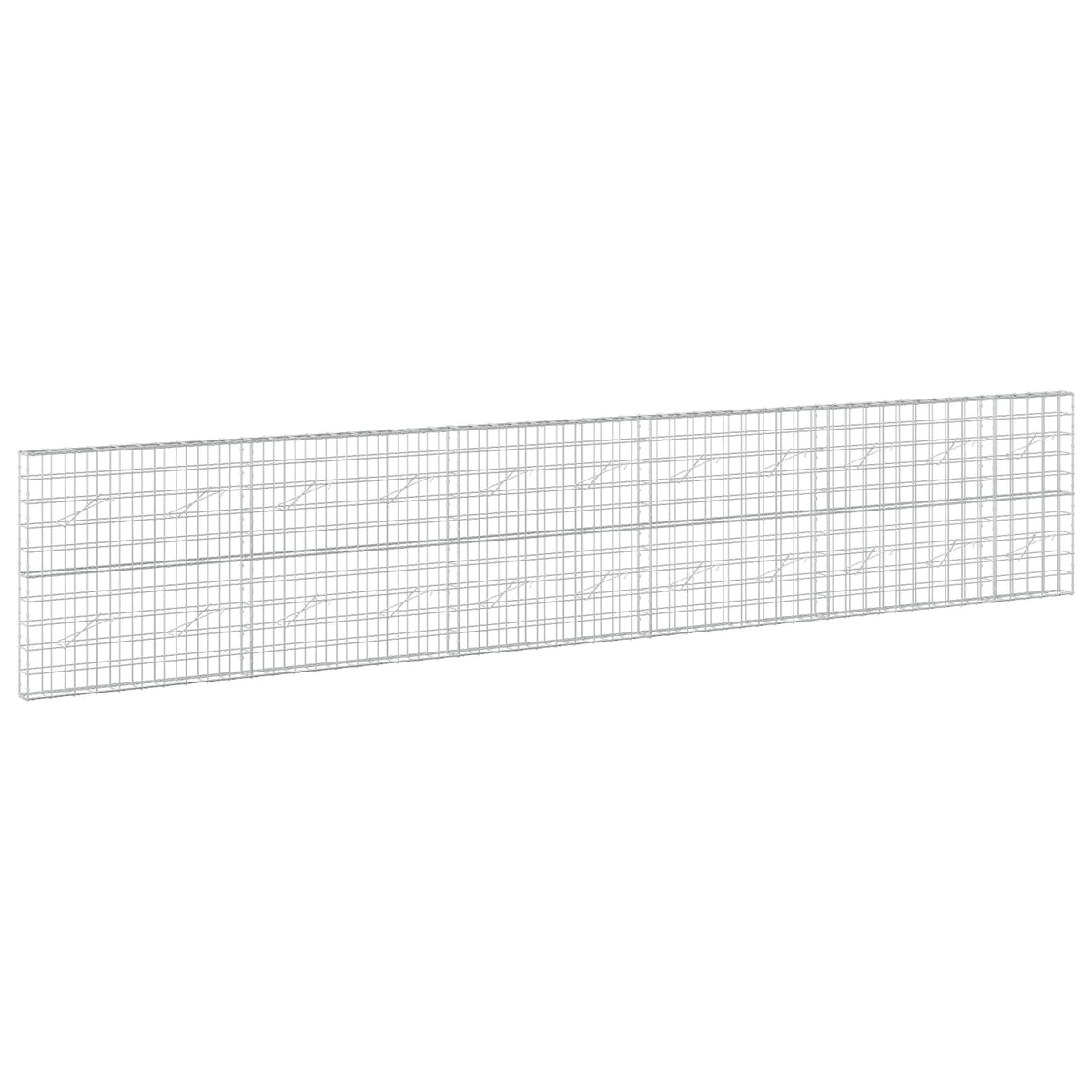 Gabionas su 3,5 mm viela ir 10x10 cm tinkleliu 550x10x100 cm