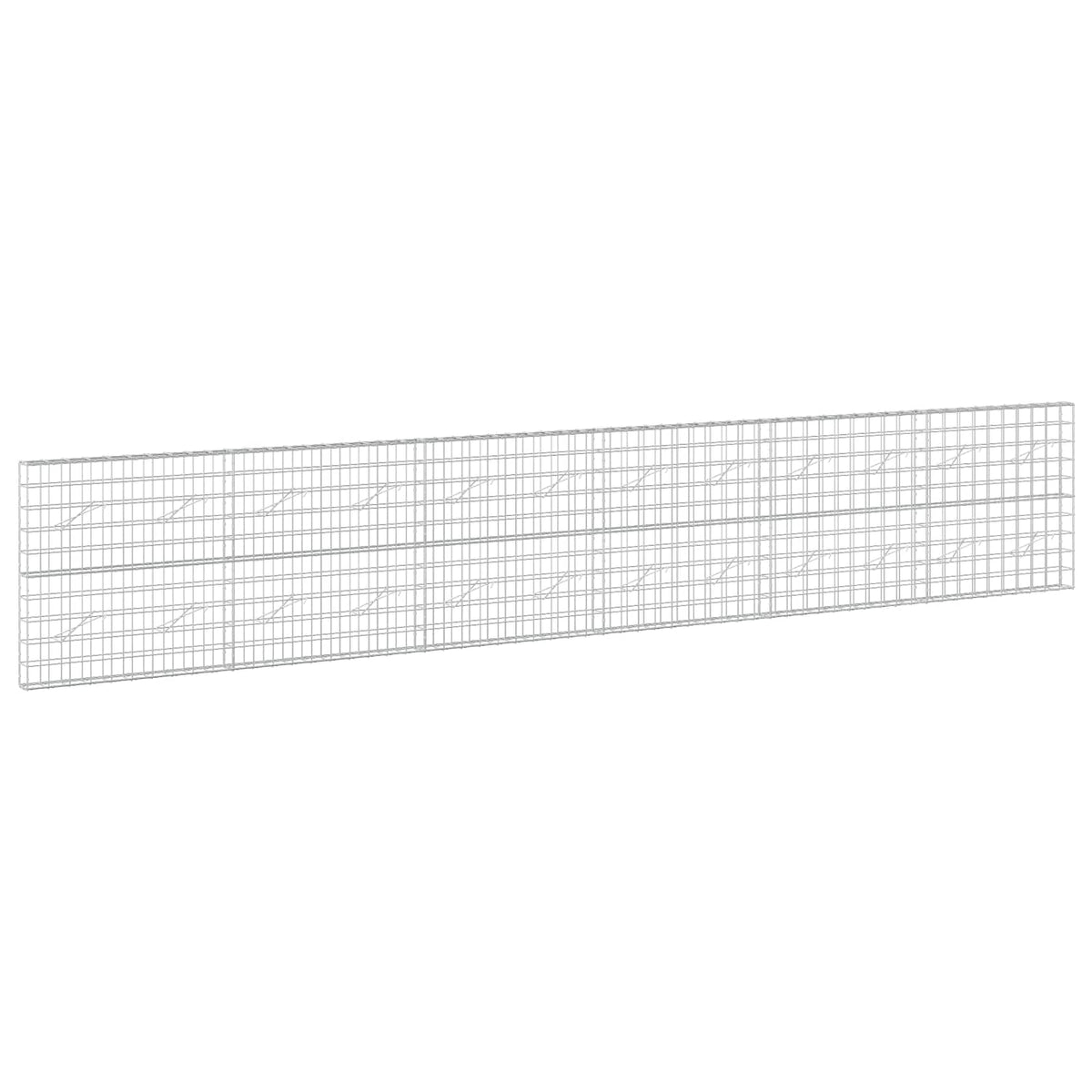 Gabionas su 3,5 mm viela ir 10x10 cm tinkleliu 600x10x100 cm