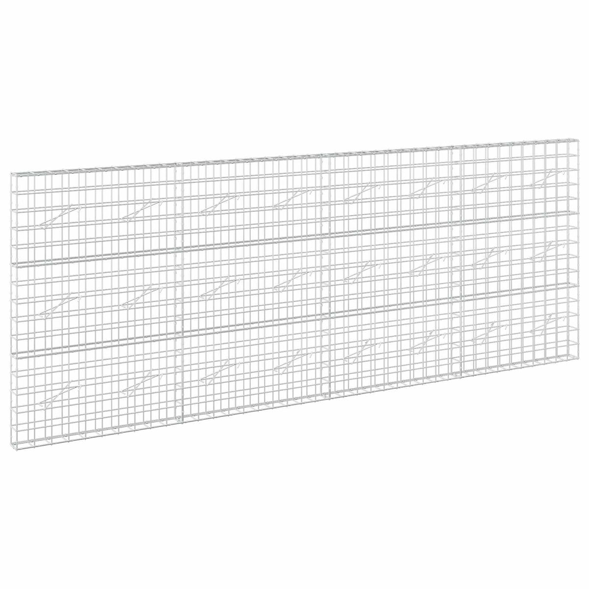 Gabionas su 3,5 mm viela ir 10x10 cm tinkleliu 400x10x150 cm