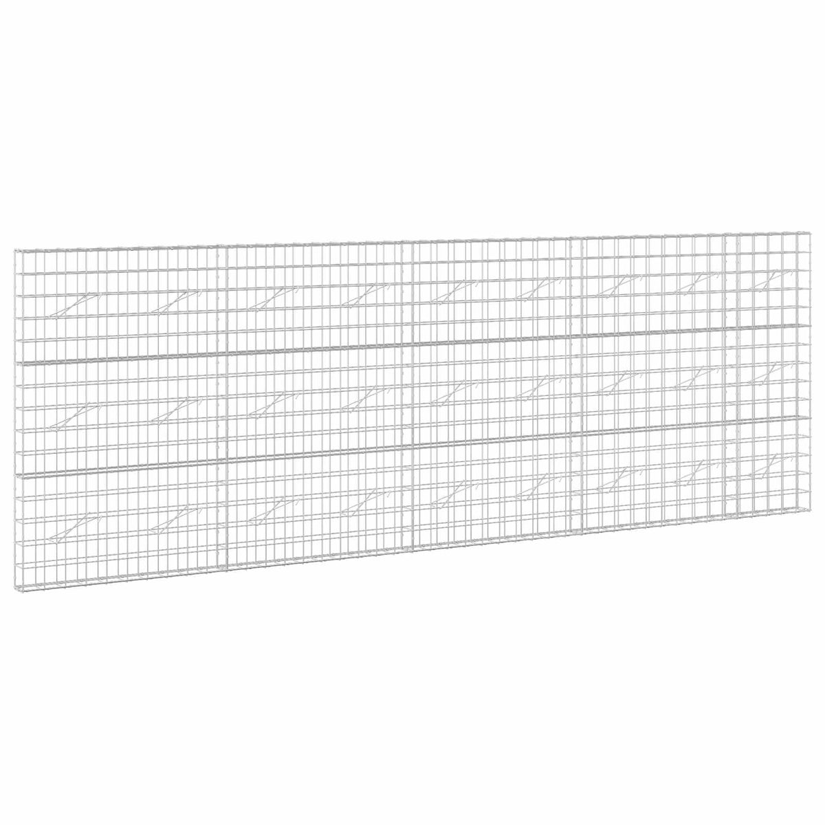 Gabionas su 3,5 mm viela ir 10x10 cm tinkleliu 450x10x150 cm