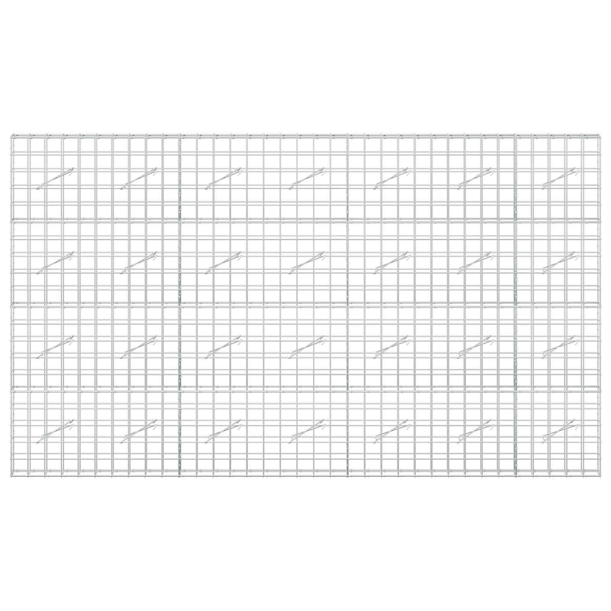 Gabionas su 3,5 mm viela ir 10x10 cm tinkleliu 350x10x200 cm