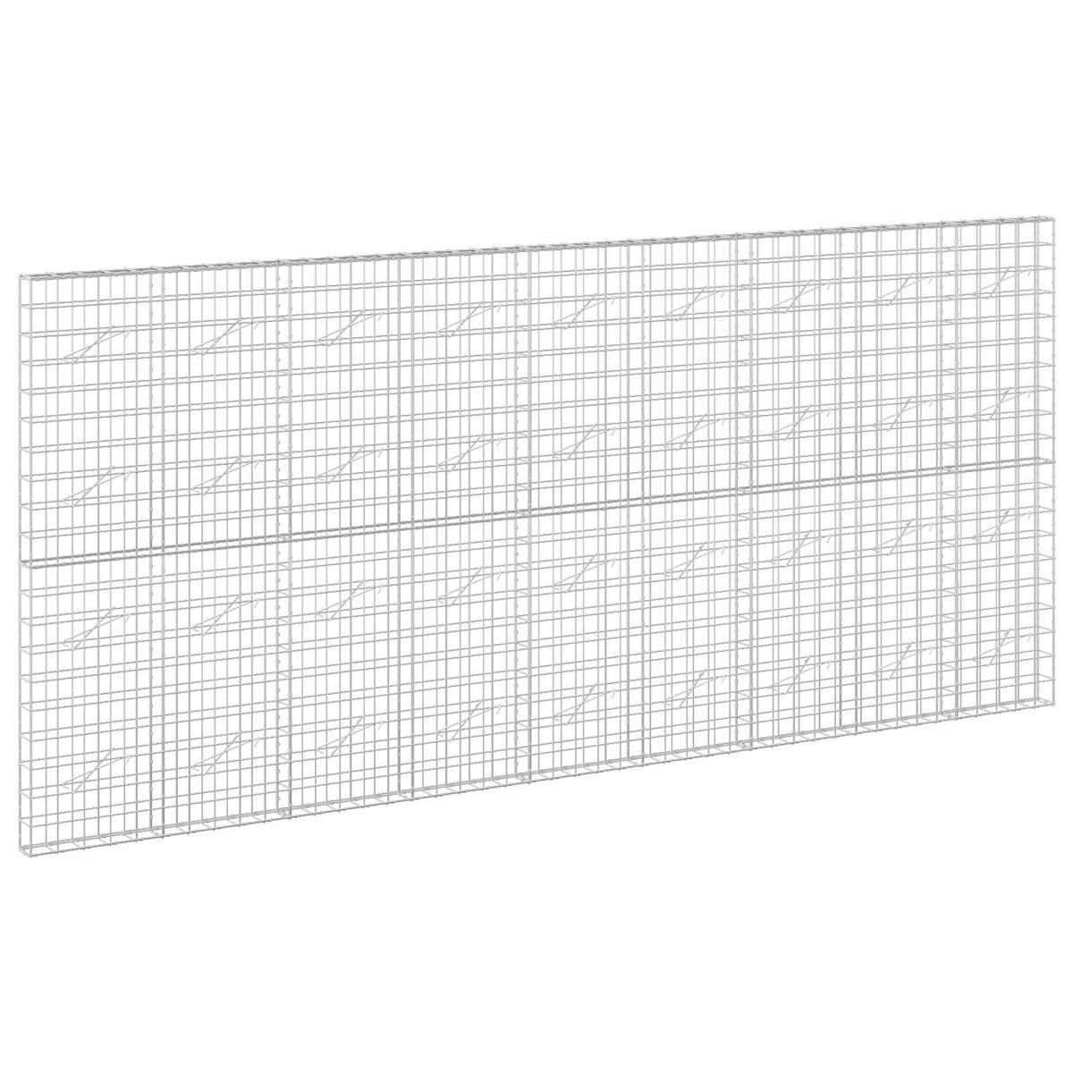 Gabionas su 3,5 mm viela ir 10x10 cm tinkleliu 450x10x200 cm