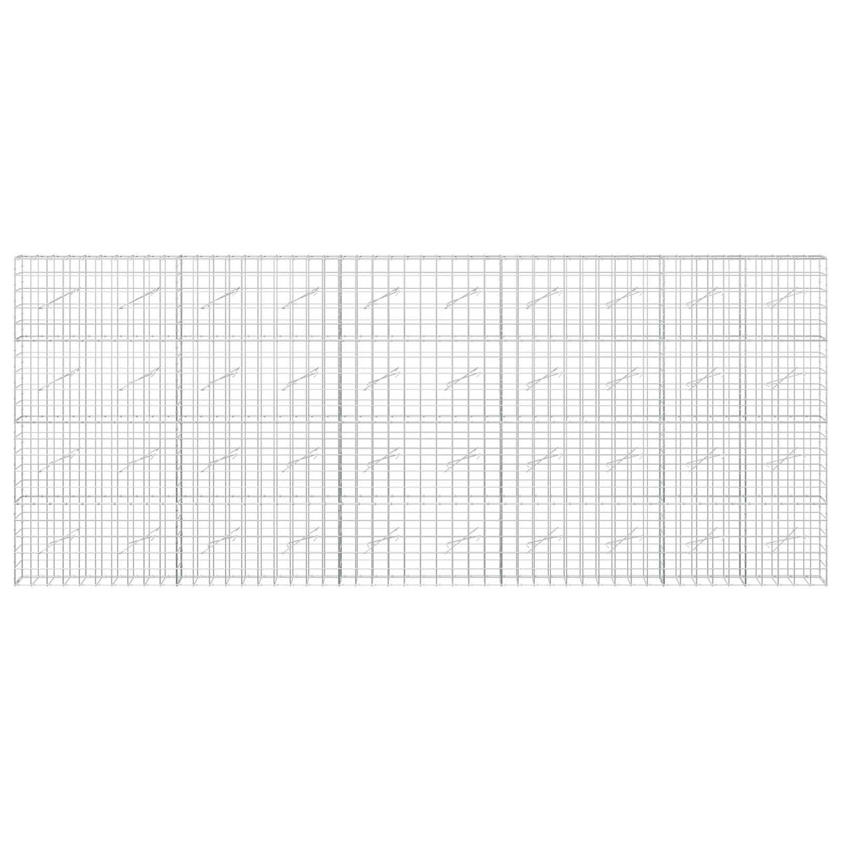 Gabionas su 3,5 mm viela ir 10x10 cm tinkleliu 500x10x200 cm