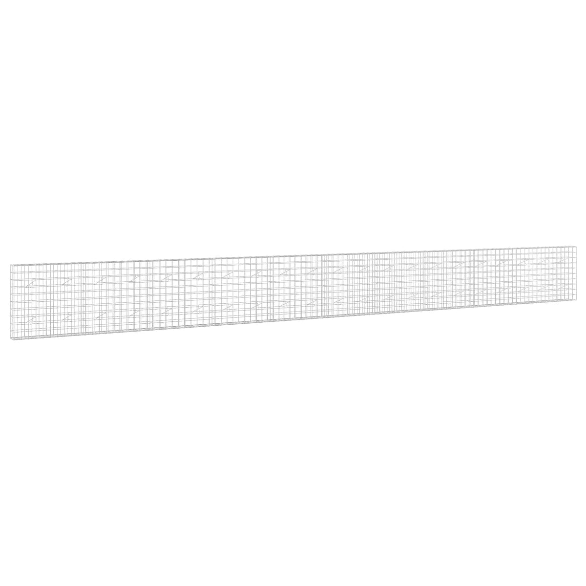 Gabionas su 3,5 mm viela ir 10x10 cm tinkleliu 1050x20x100 cm
