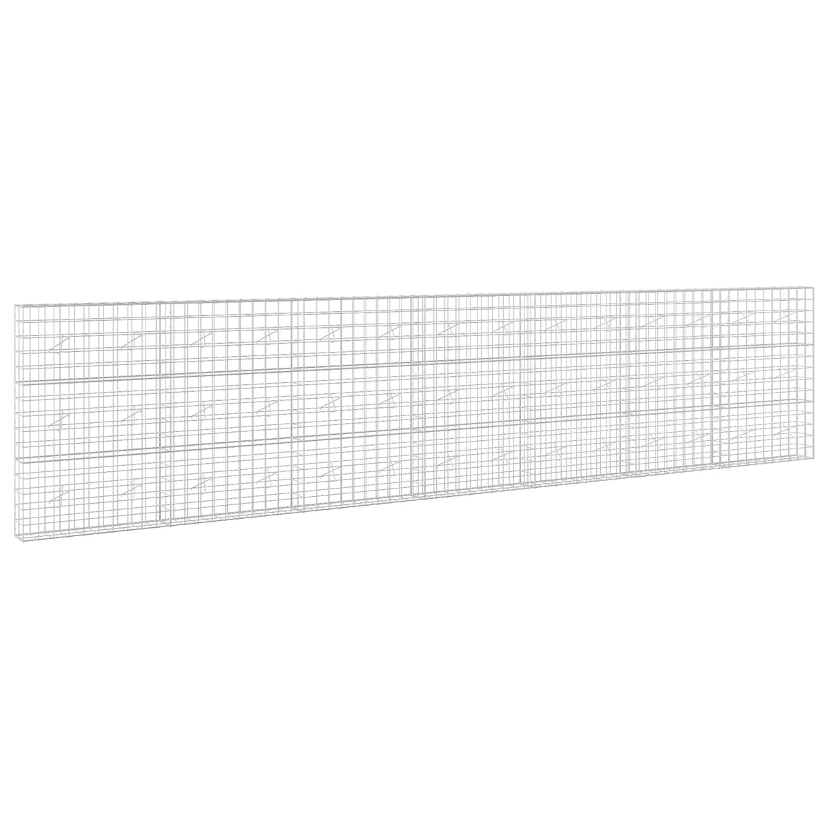 Gabionas su 3,5 mm viela ir 10x10 cm tinkleliu 700x20x150 cm