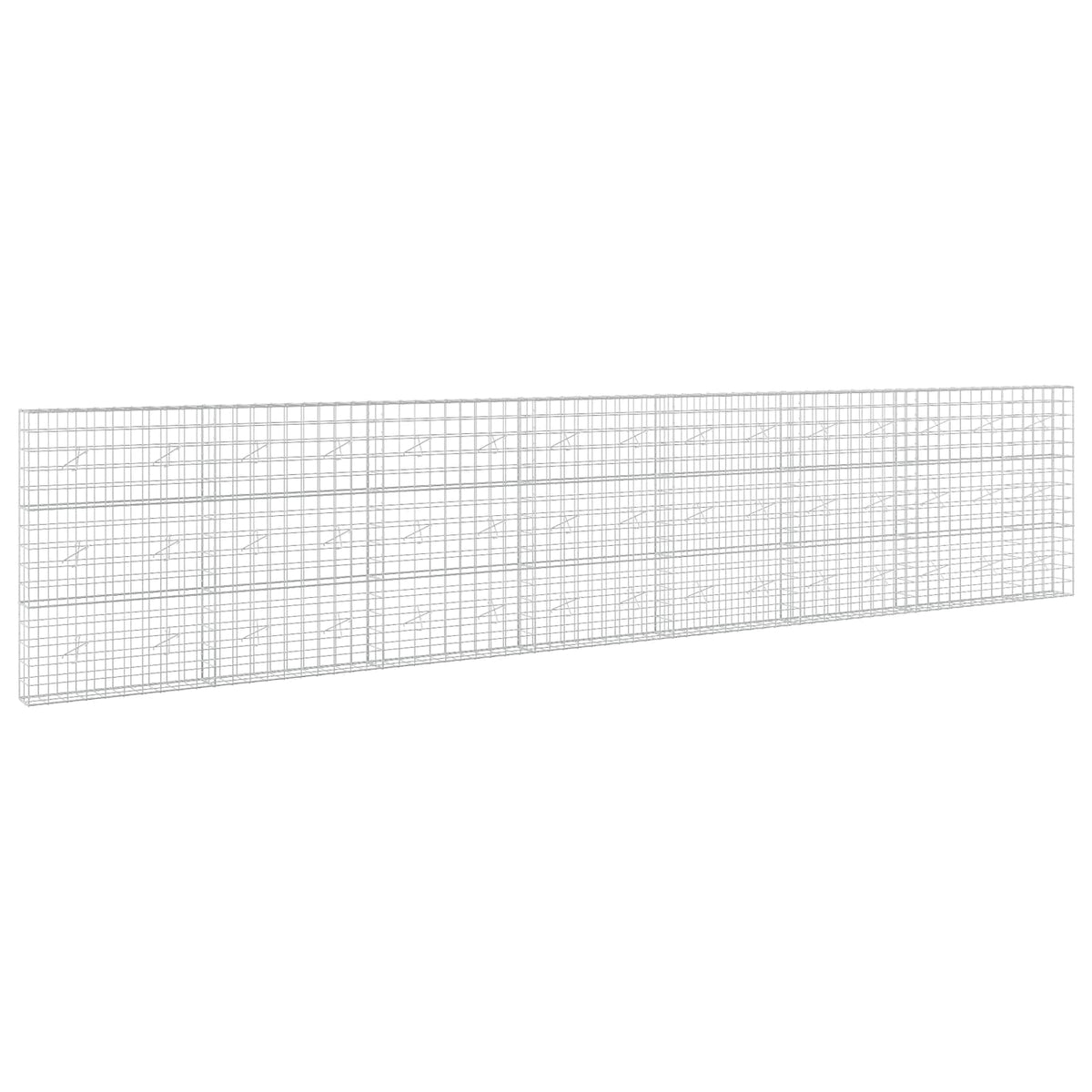 Gabionas su 3,5 mm viela ir 10x10 cm tinkleliu 750x20x150 cm