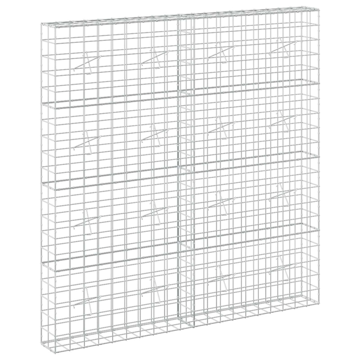 Gabionas su 3,5 mm viela ir 10x10 cm tinkleliu 200x20x200 cm