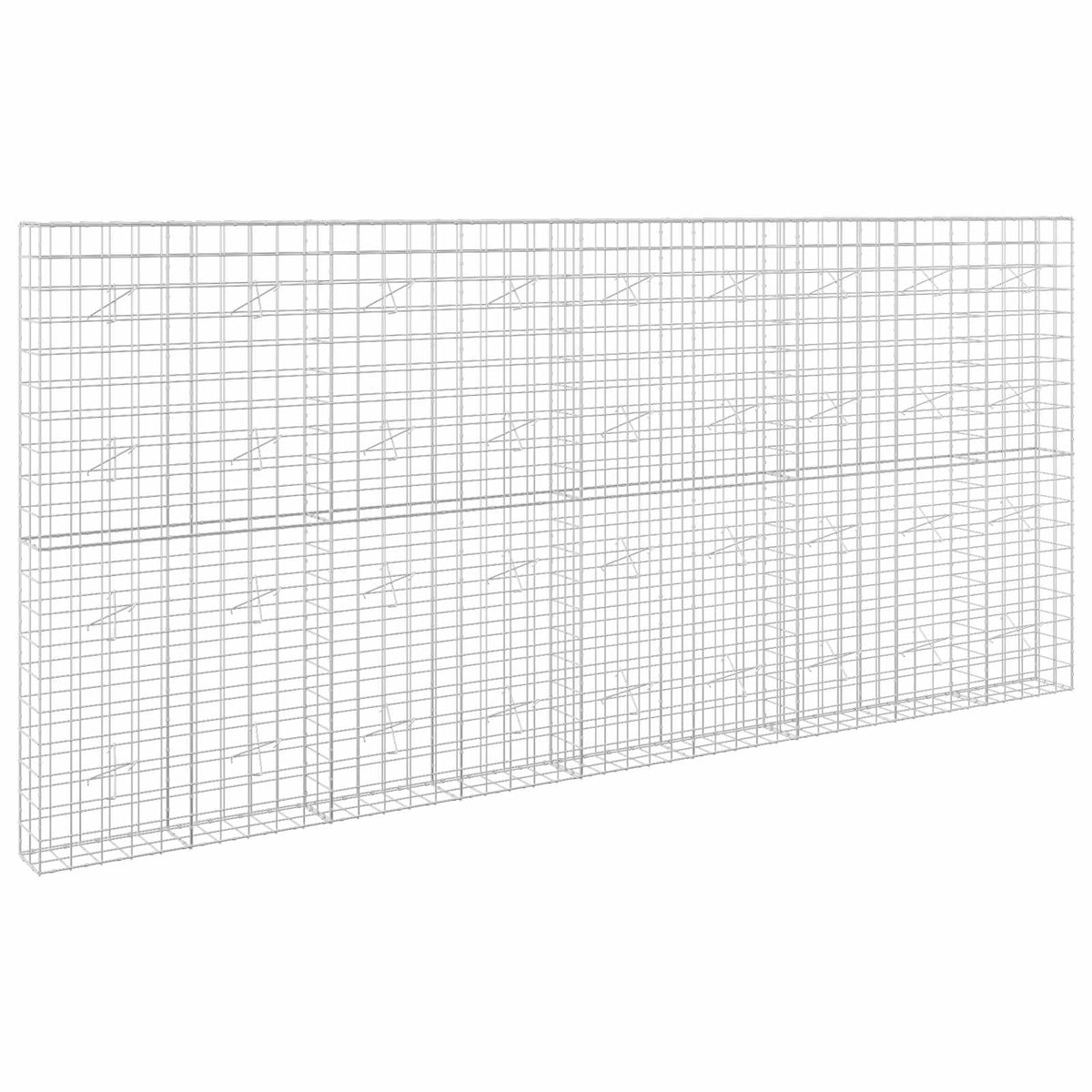 Gabionas su 3,5 mm viela ir 10x10 cm tinkleliu 450x20x200 cm