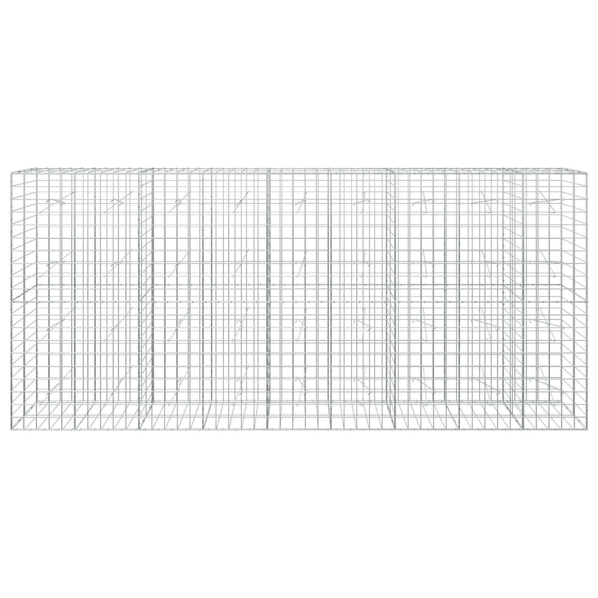 Gabionas su 3,5 mm viela ir 10x10 cm tinkleliu 450x20x200 cm