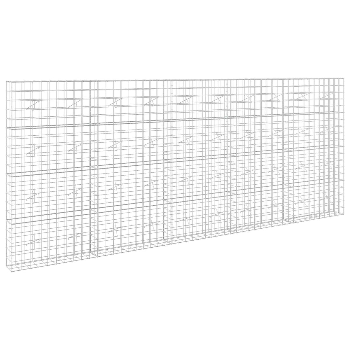 Gabionas su 3,5 mm viela ir 10x10 cm tinkleliu 500x20x200 cm