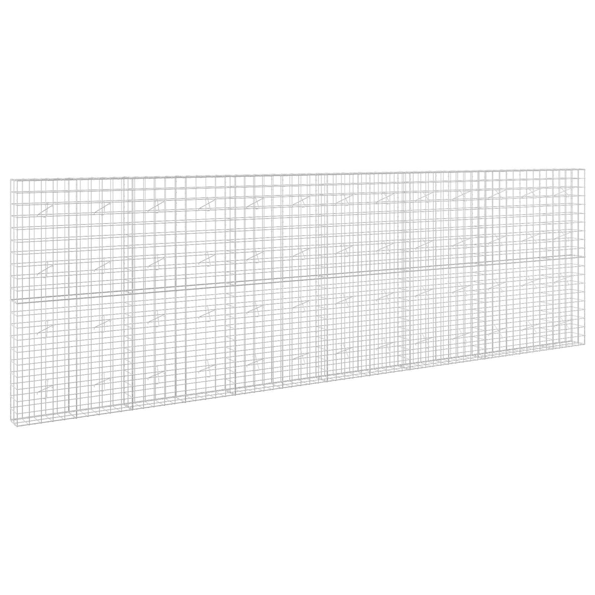 Gabionas su 3,5 mm viela ir 10x10 cm tinkleliu 650x20x200 cm
