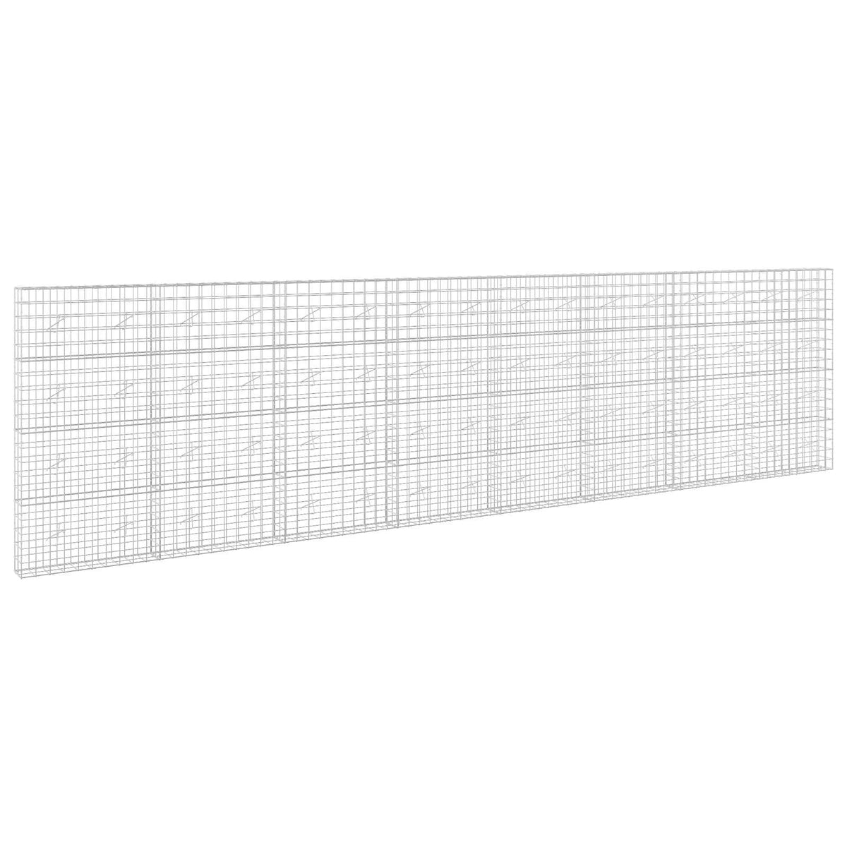 Gabionas su 3,5 mm viela ir 10x10 cm tinkleliu 800x20x200 cm