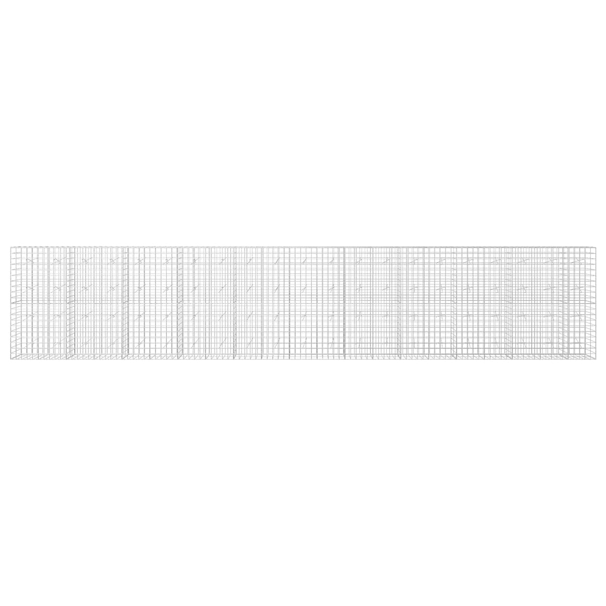Gabionas su 3,5 mm viela ir 10x10 cm tinkleliu 1050x20x200 cm