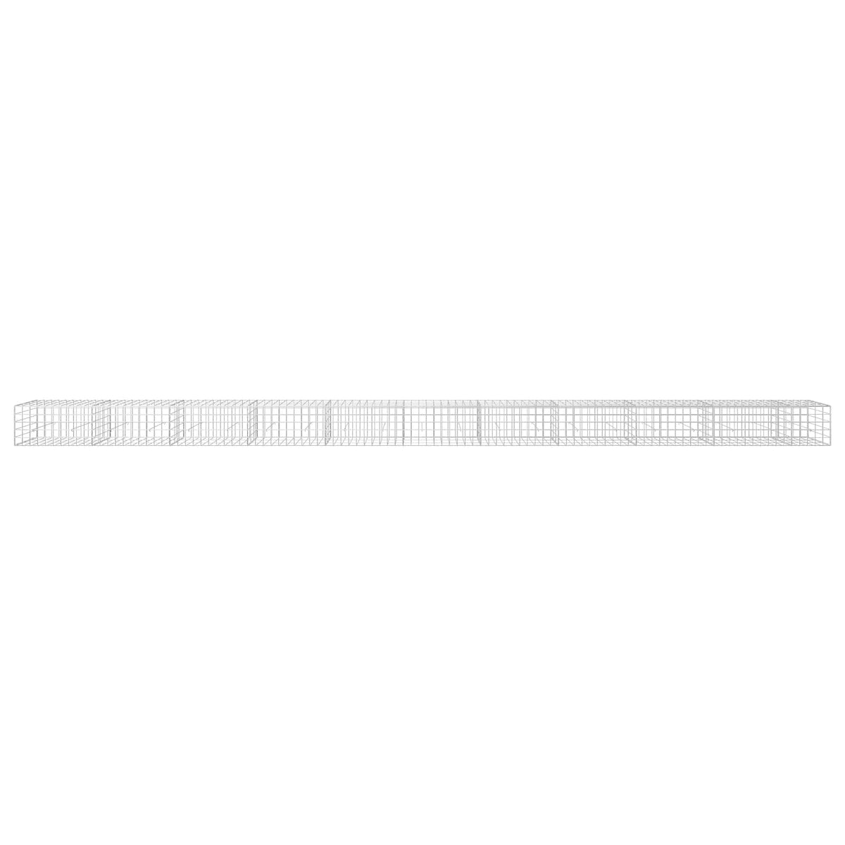 Gabionas su 3,5 mm viela ir 10x10 cm tinkleliu 1050x30x50 cm