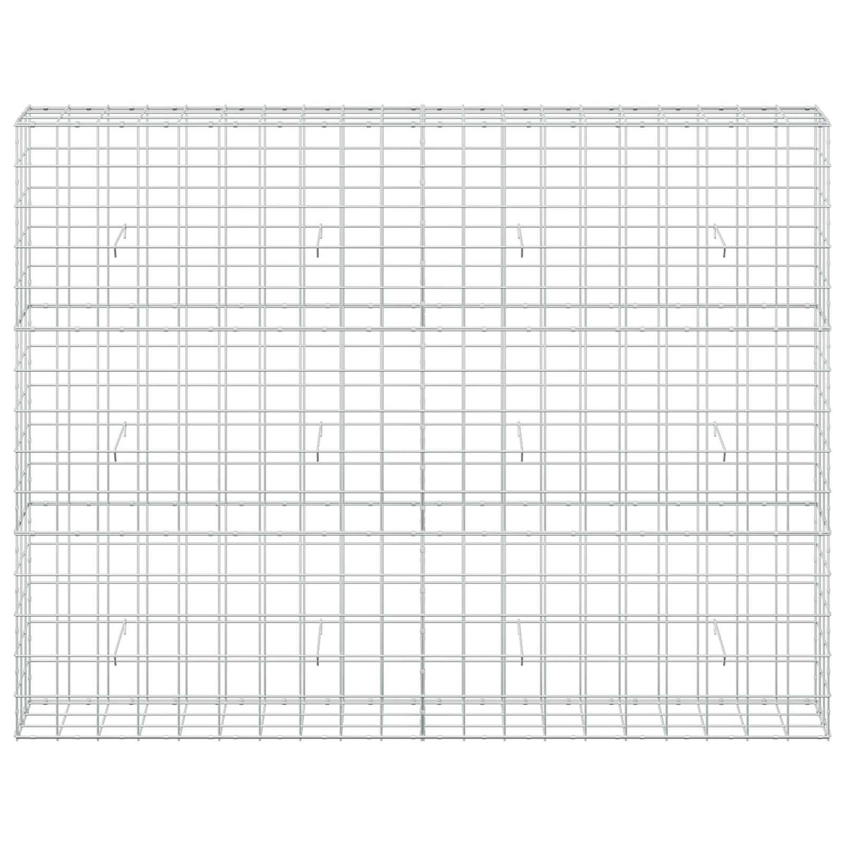 Gabionas su 3,5 mm viela ir 10x10 cm tinkleliu 200x30x150 cm