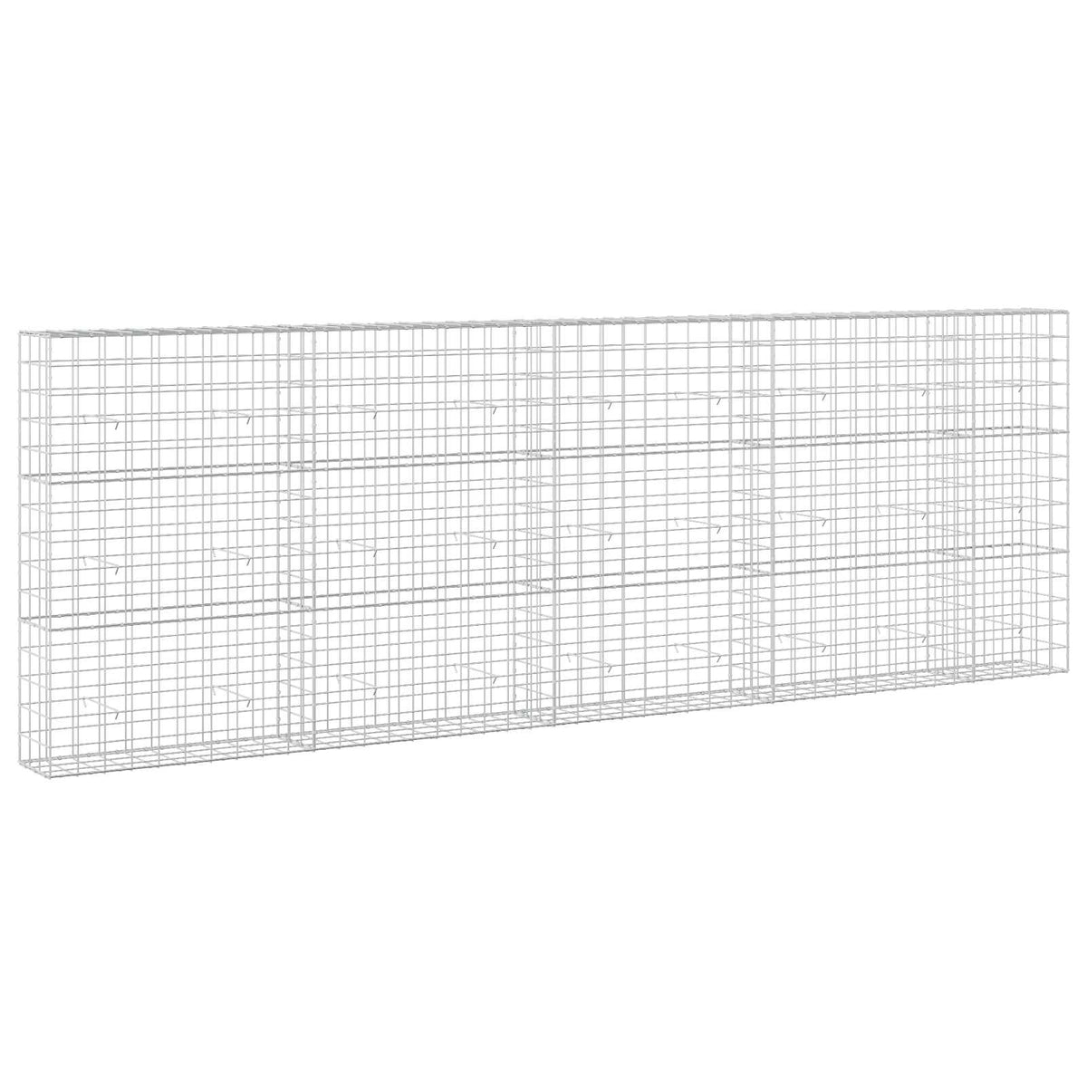 Gabionas su 3,5 mm viela ir 10x10 cm tinkleliu 450x30x150 cm