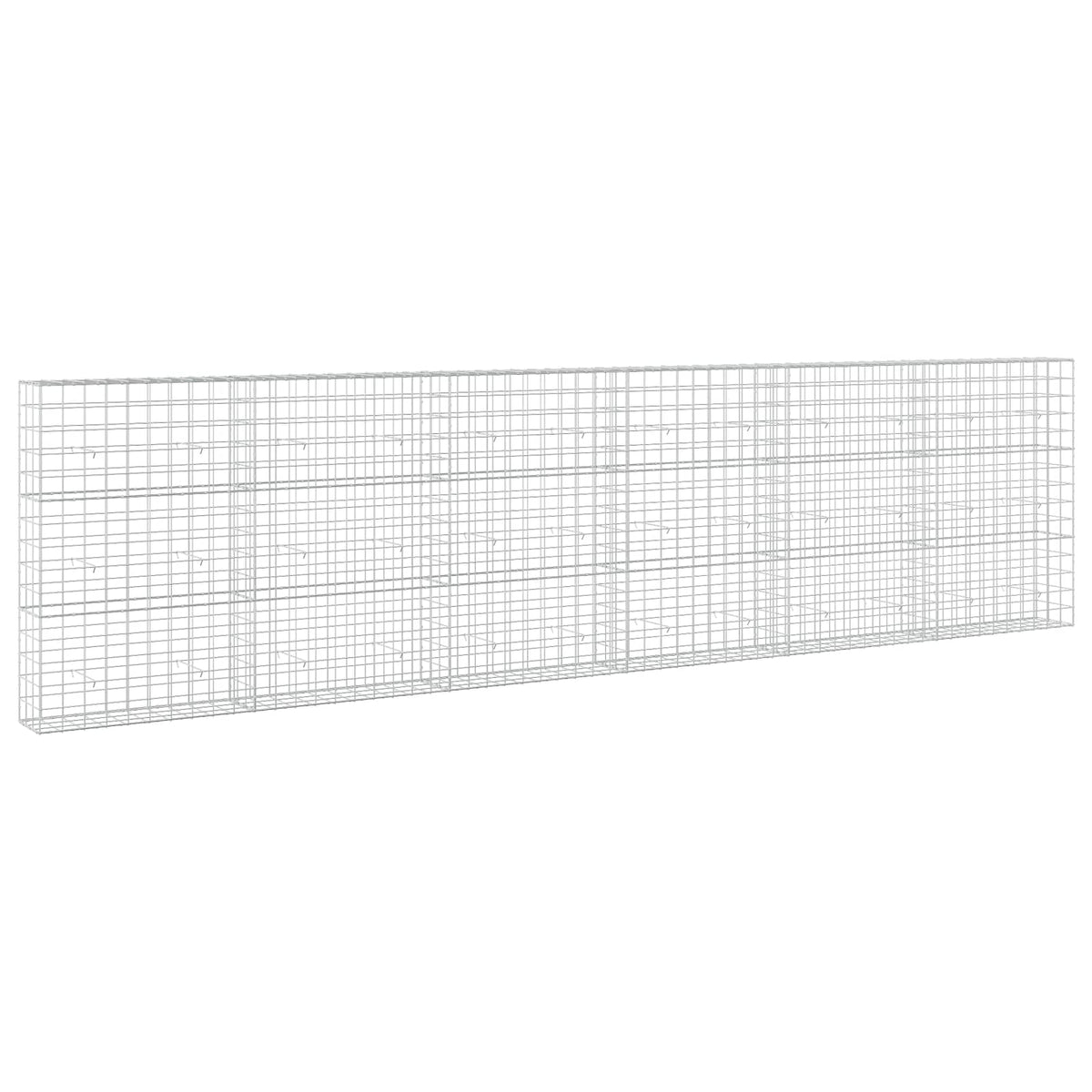Gabionas su 3,5 mm viela ir 10x10 cm tinkleliu 600x30x150 cm