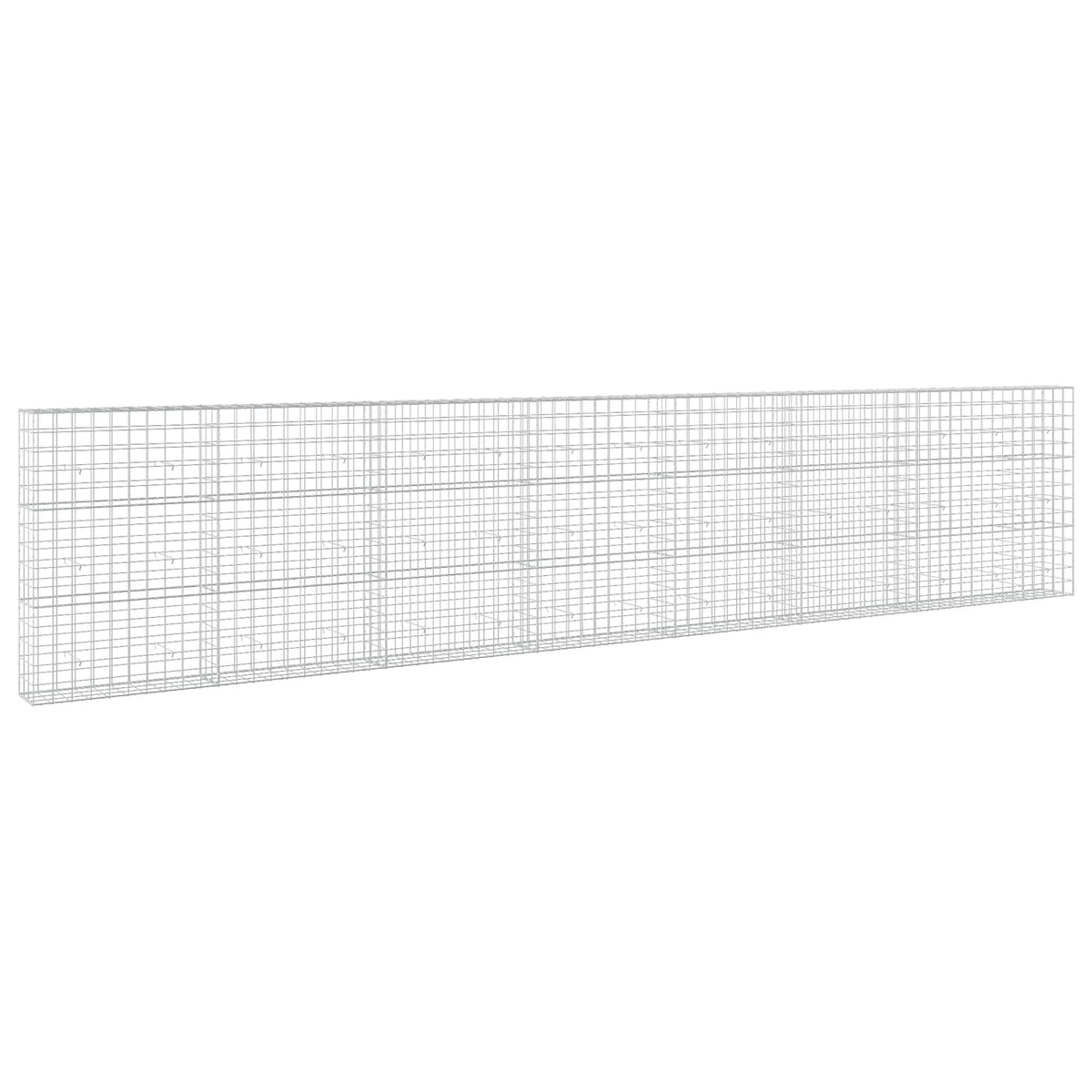Gabionas su 3,5 mm viela ir 10x10 cm tinkleliu 750x30x150 cm