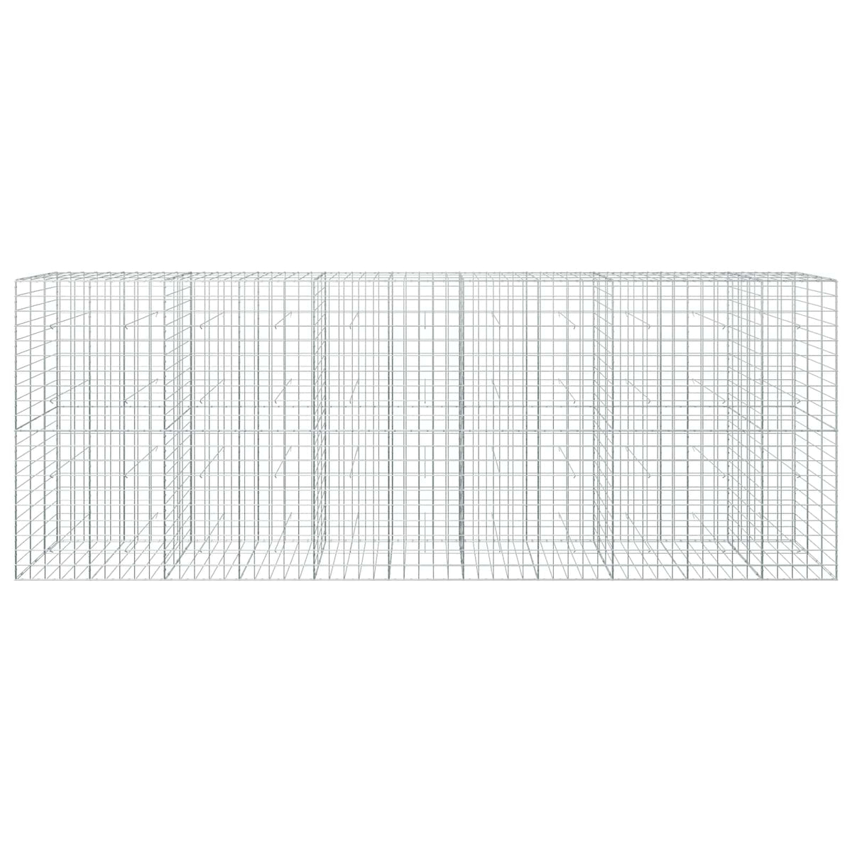 Gabionas su 3,5 mm viela ir 10x10 cm tinkleliu 550x30x200 cm