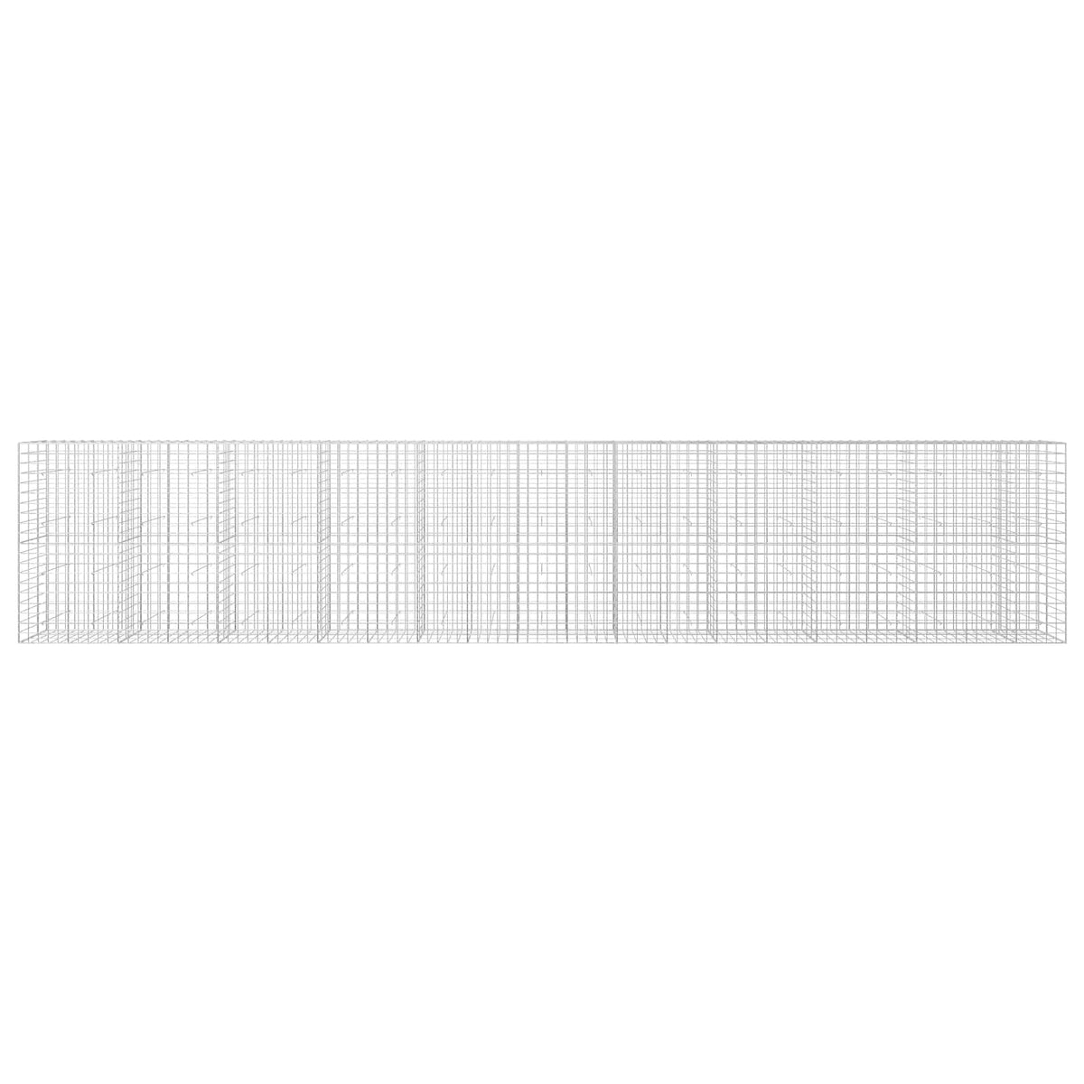 Gabionas su 3,5 mm viela ir 10x10 cm tinkleliu 1050x30x200 cm