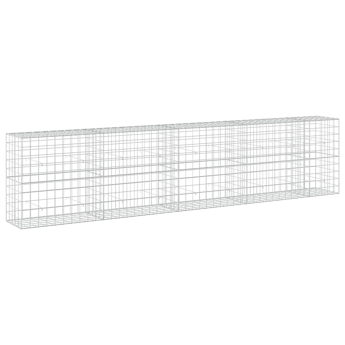 Gabionas su 3,5 mm viela ir 10x10 cm tinkleliu 450x50x100 cm