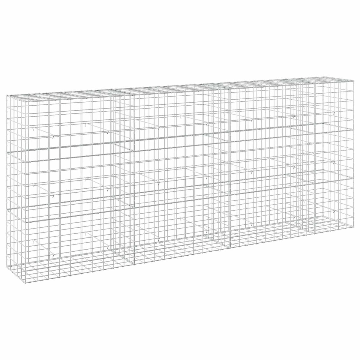 Gabionas su 3,5 mm viela ir 10x10 cm tinkleliu 350x50x150 cm