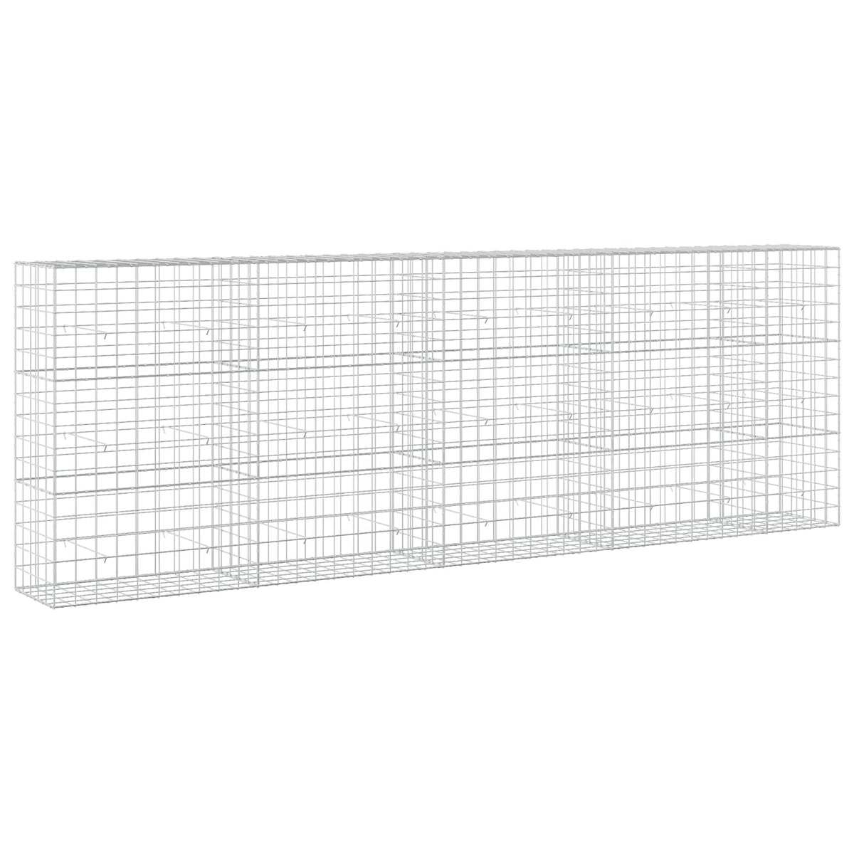 Gabionas su 3,5 mm viela ir 10x10 cm tinkleliu 450x50x150 cm