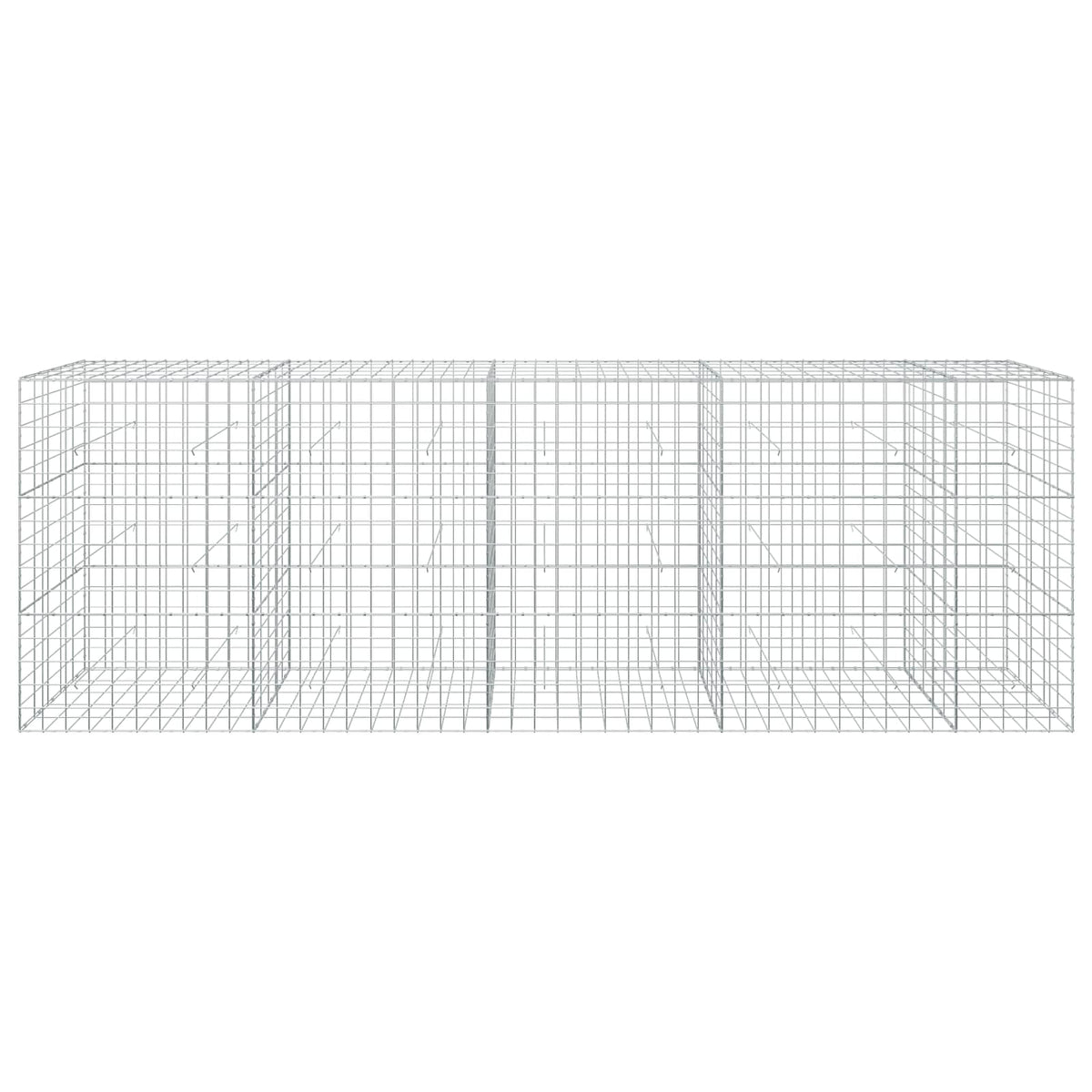 Gabionas su 3,5 mm viela ir 10x10 cm tinkleliu 450x50x150 cm