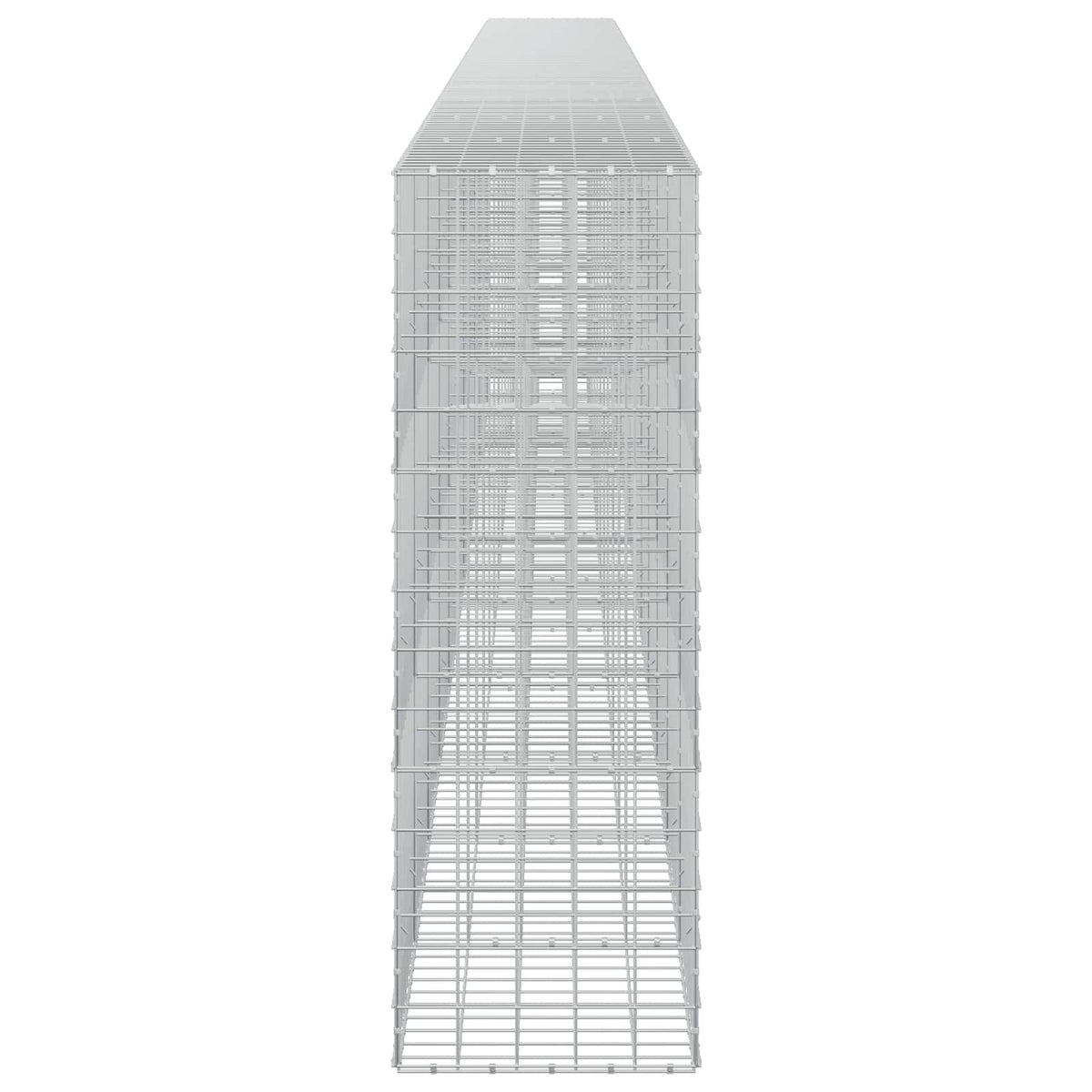 Gabionas su 3,5 mm viela ir 10x10 cm tinkleliu 1150x50x150 cm