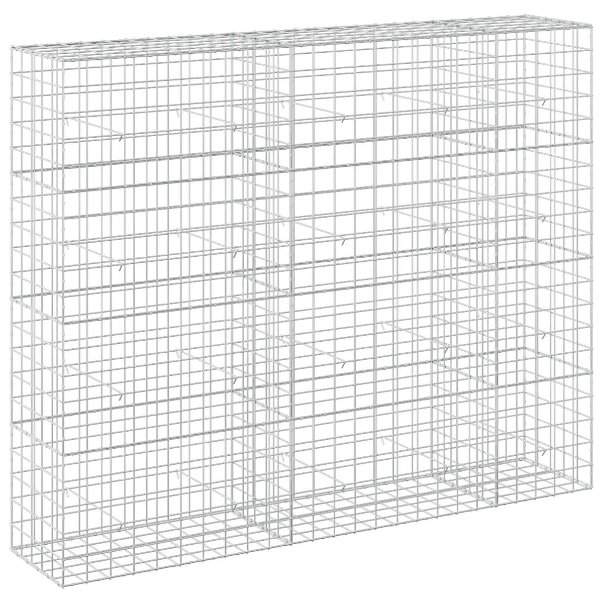 Gabionas su 3,5 mm viela ir 10x10 cm tinkleliu 250x50x200 cm