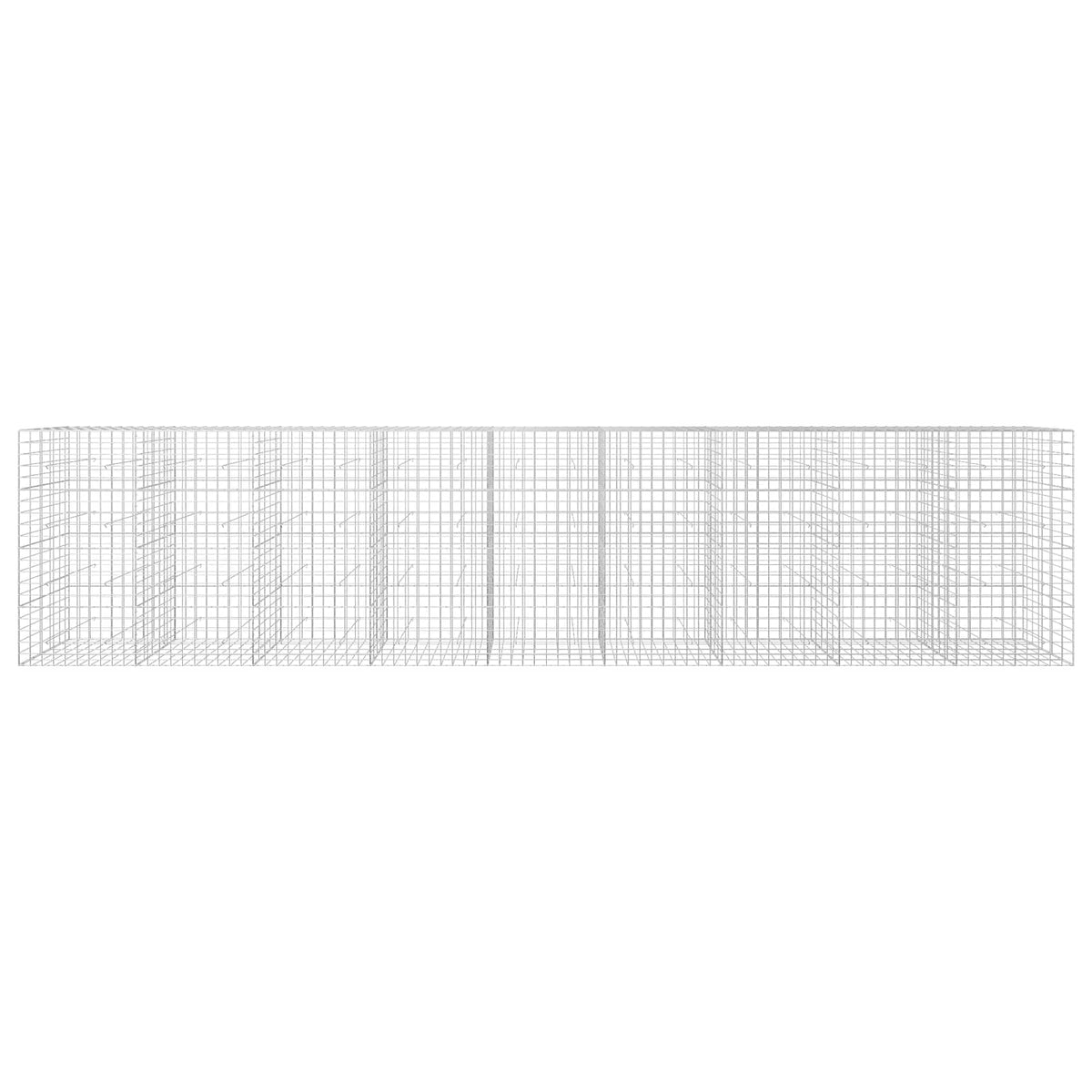 Gabionas su 3,5 mm viela ir 10x10 cm tinkleliu 900x50x200 cm