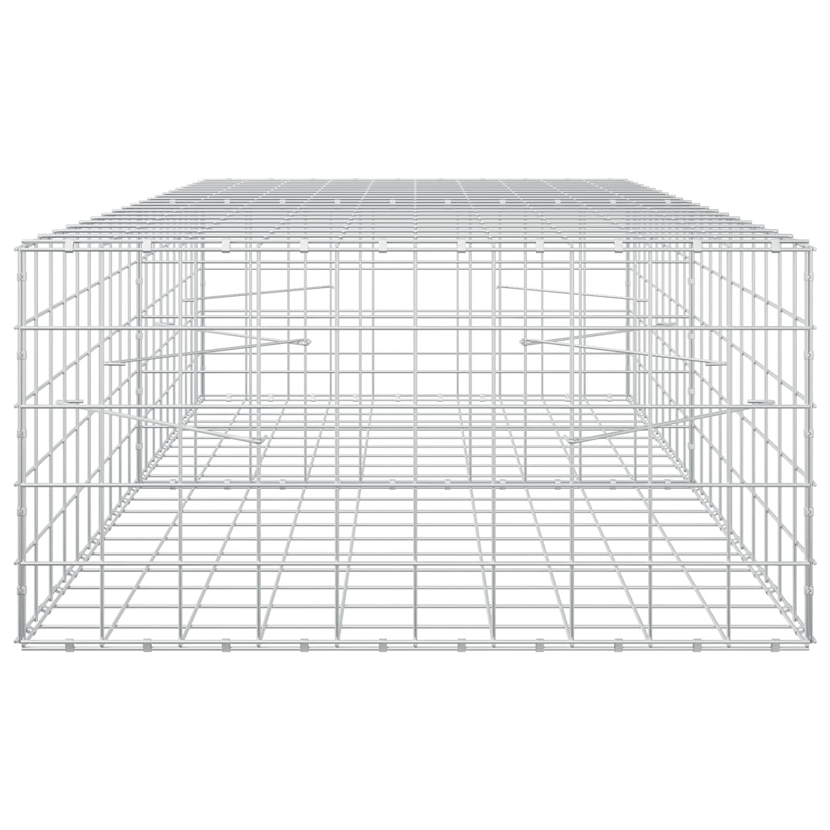 Gabionas su 3,5 mm viela ir 10x10 cm tinkleliu 200x100x50 cm
