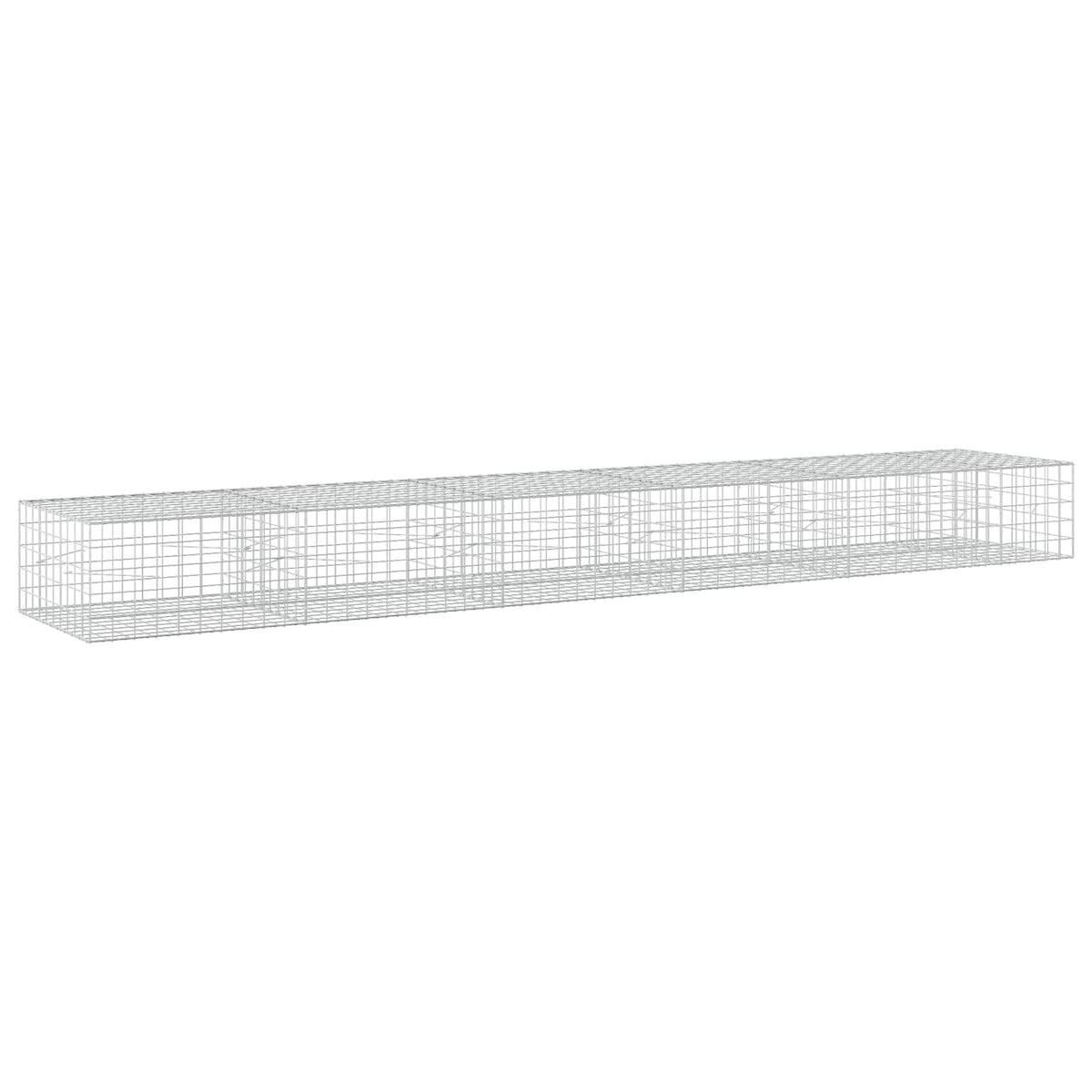 Gabionas su 3,5 mm viela ir 10x10 cm tinkleliu 550x100x50 cm