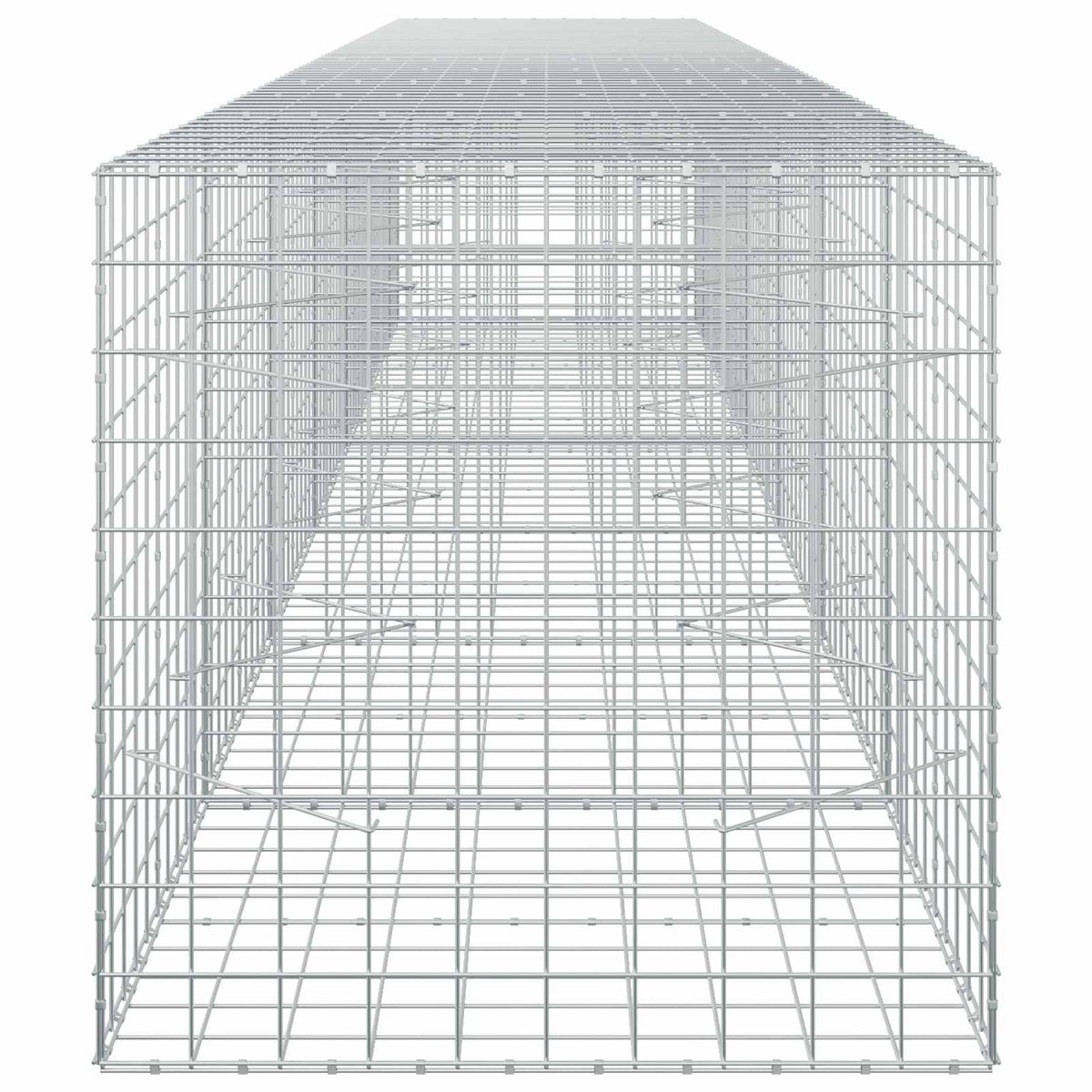 Gabionas su 3,5 mm viela ir 10x10 cm tinkleliu 650x100x100 cm