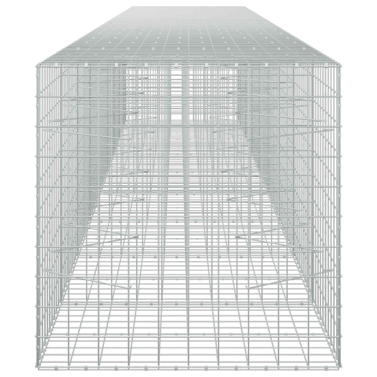 Gabionas su 3,5 mm viela ir 10x10 cm tinkleliu 850x100x100 cm
